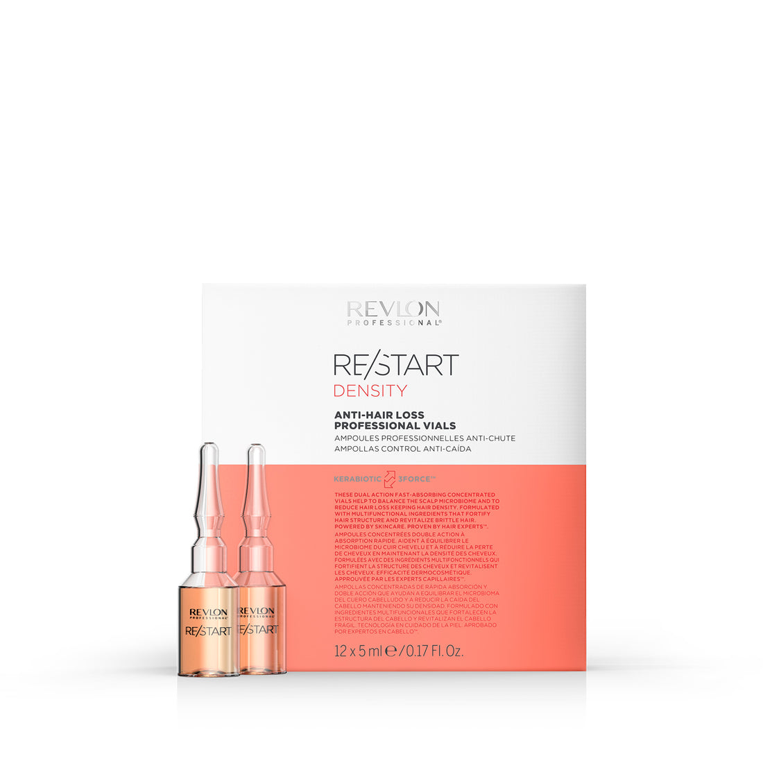 Revlon ReStart Density Anti-Hair Loss Professional Vials (12x5ml)