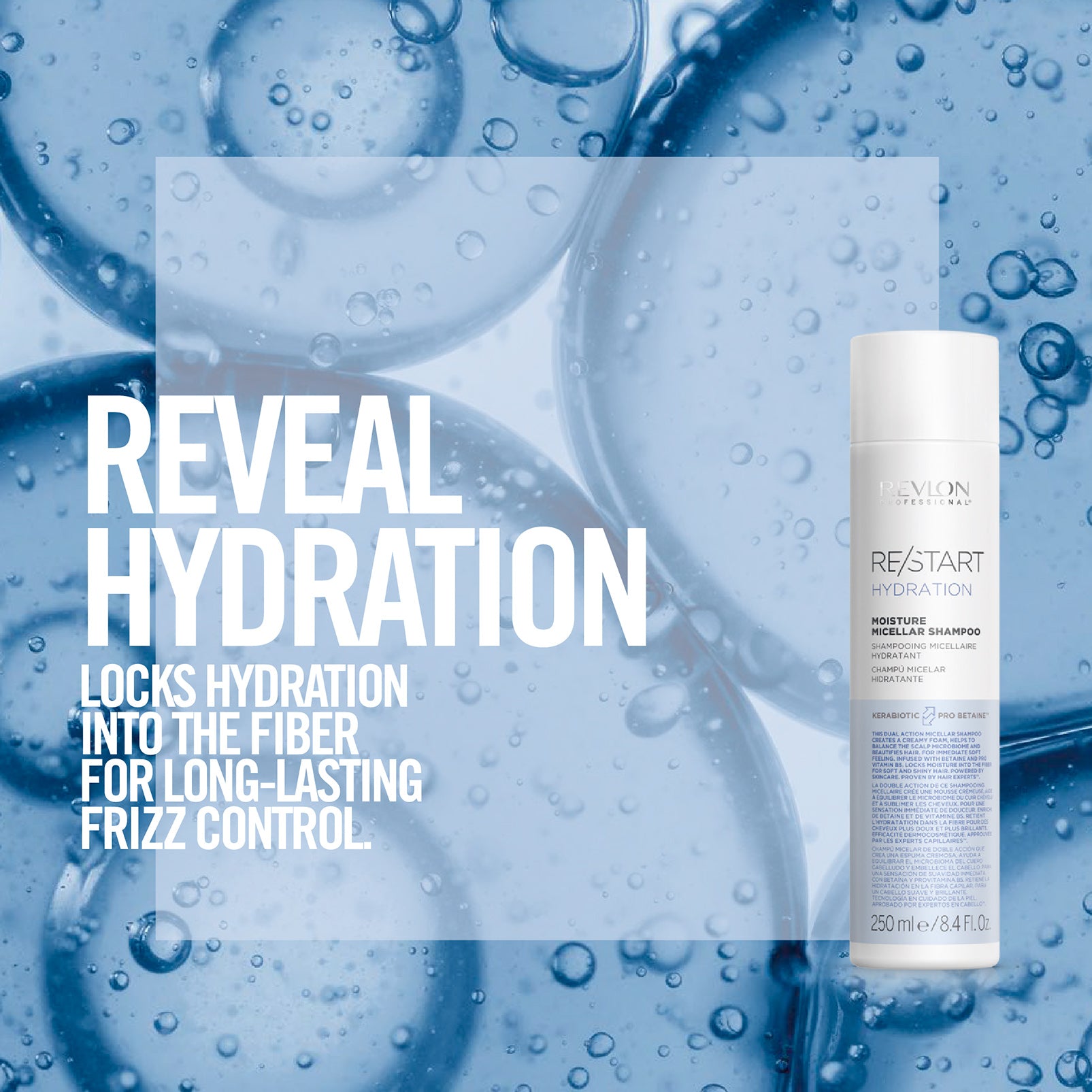 Revlon ReStart Hydration Moisture Micellar Shampoo 250ml