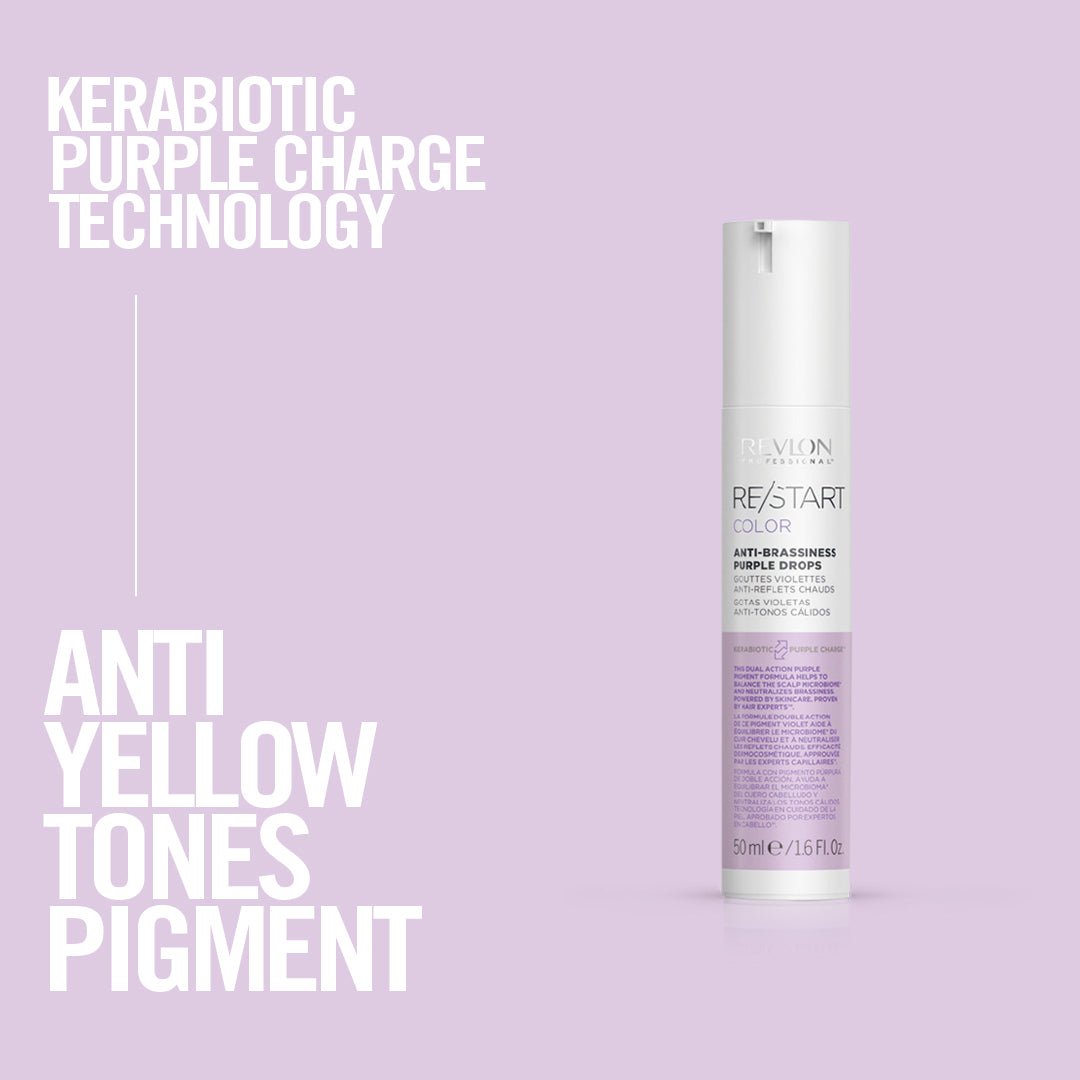 Revlon ReStart Color Anti-Brassiness Purple Drops 50ml
