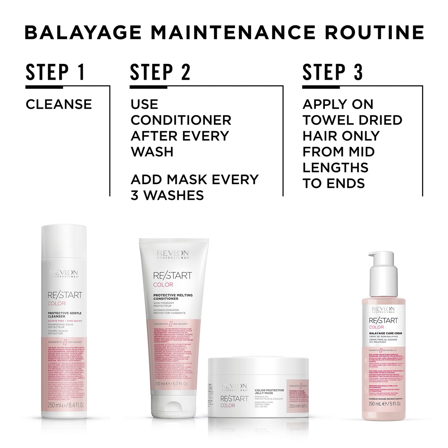 Revlon ReStart Color Balayage Care Cream 150ml