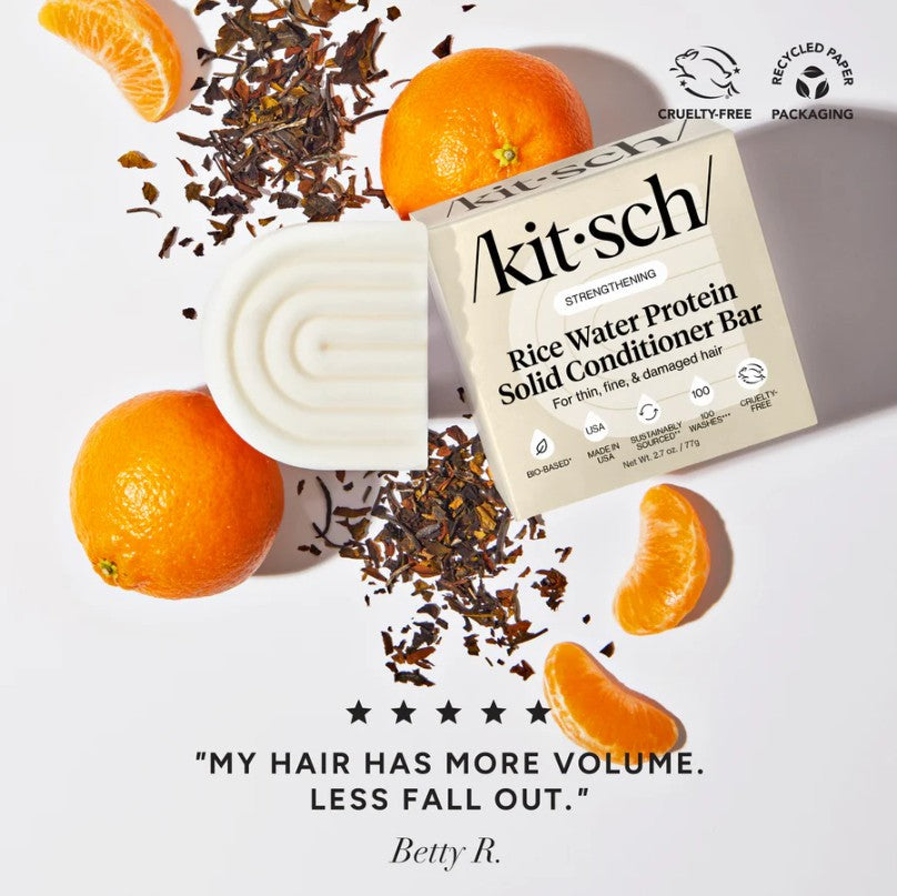 Kitsch Rice Water Shampoo & Conditioner Bar Bundle - 2pc