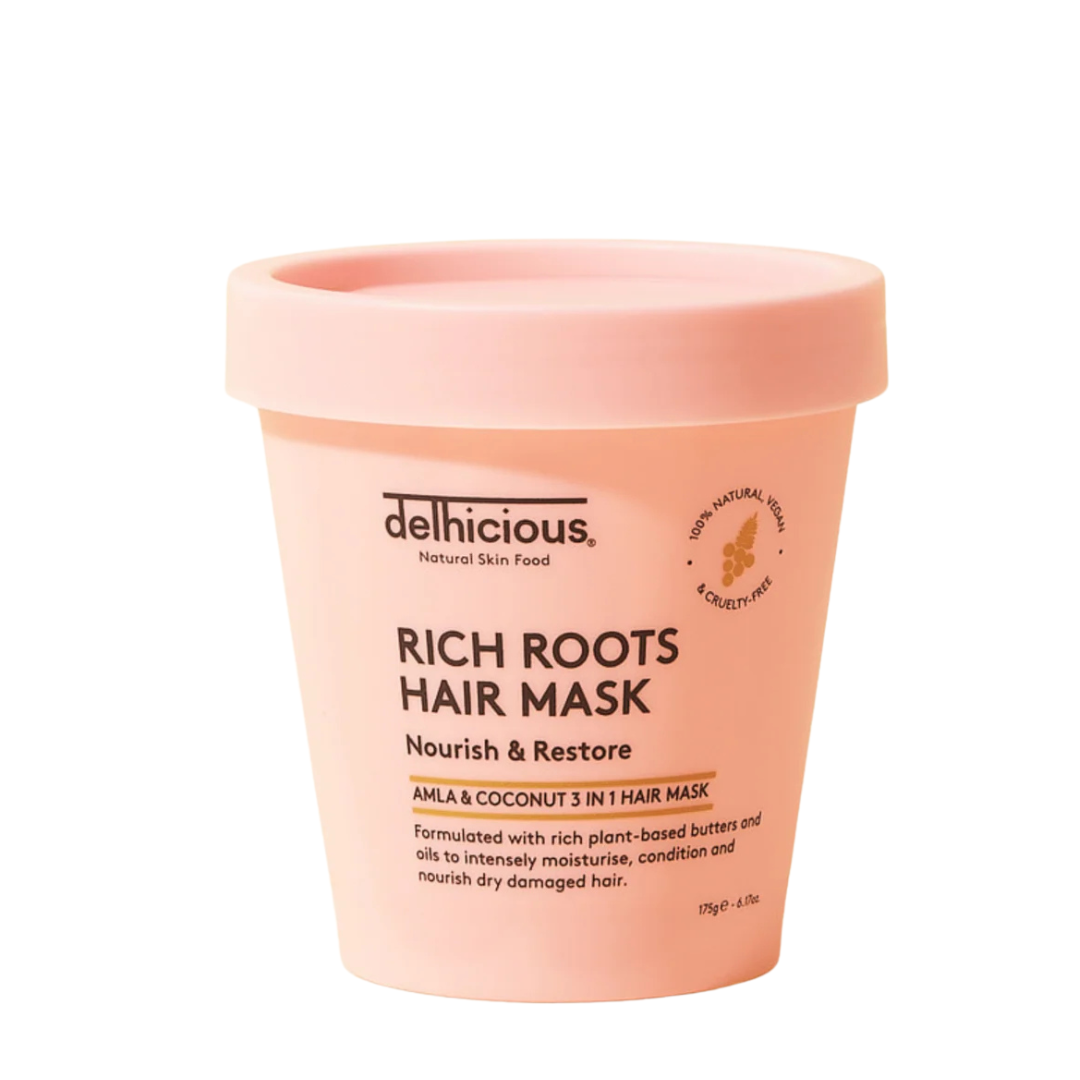 Delhicious Rich Roots 3-in-1 Nourishing Hair Mask – 175g