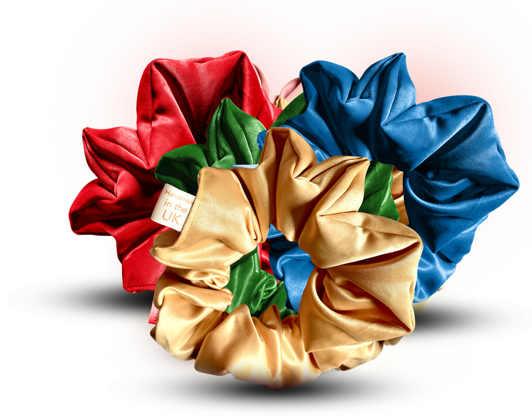 CurlyEllie Satin Scrunchie Medium - 6cm
