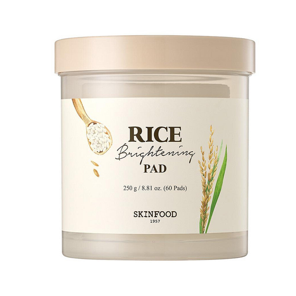 SKINFOOD Rice Brightening Pad 60pcs