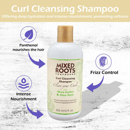 Mixed Roots Deep Cleansing Shampoo 355ml