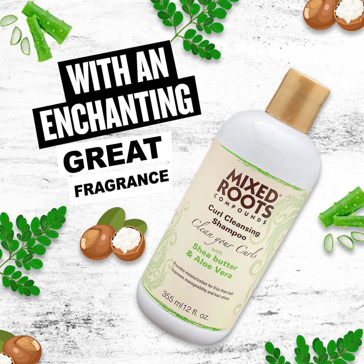 Mixed Roots Deep Cleansing Shampoo 355ml