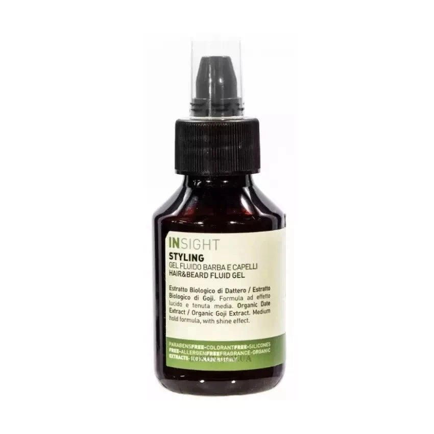 Insight Styling Hair and Beard Modelling Fluid Gel 100ml