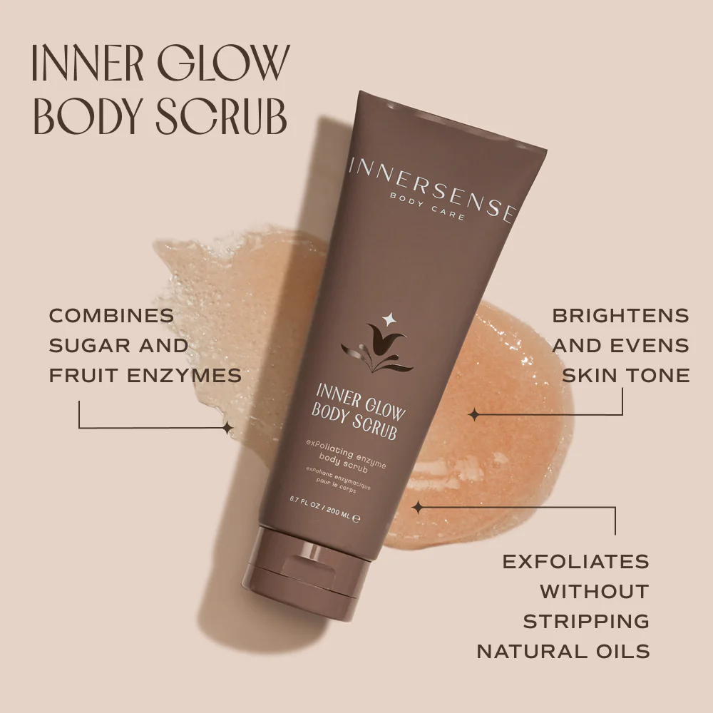 Vitamin-rich body scrub for glowing hydrated skin