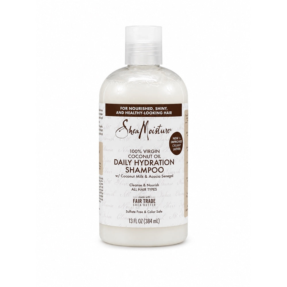 SheaMoisture 100% Virgin Coconut Oil Daily Hydration Shampoo 13oz