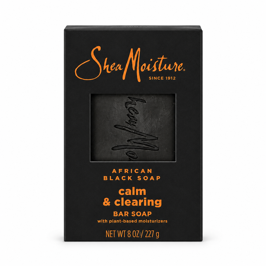 SheaMoisture African Black Soap Calm and Clearing Bar Soap 227g