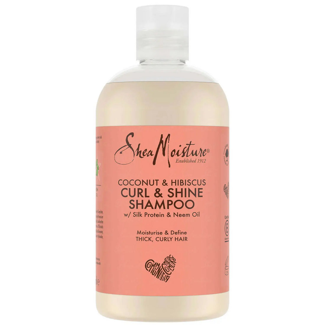 SheaMoisture Coconut and Hibiscus Curl and Shine Shampoo 13oz
