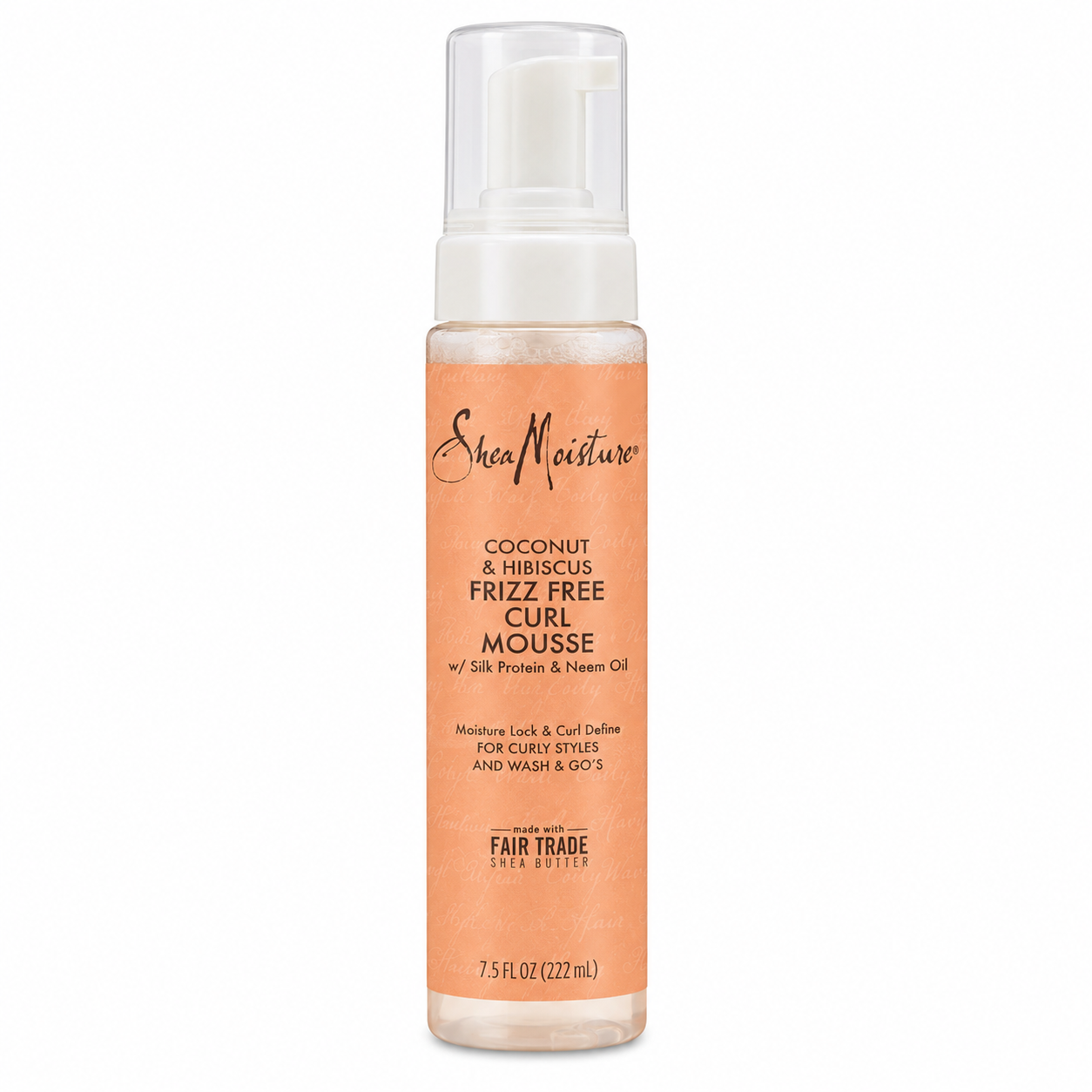 SheaMoisture Coconut and Hibiscus Frizz-Free Curl Mousse 7.5oz
