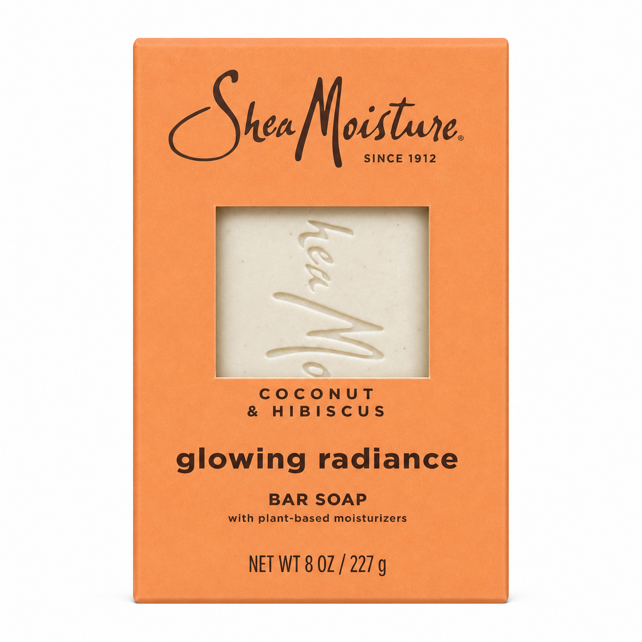 SheaMoisture Coconut and Hibiscus Glowing Radiance Bar Soap 8oz