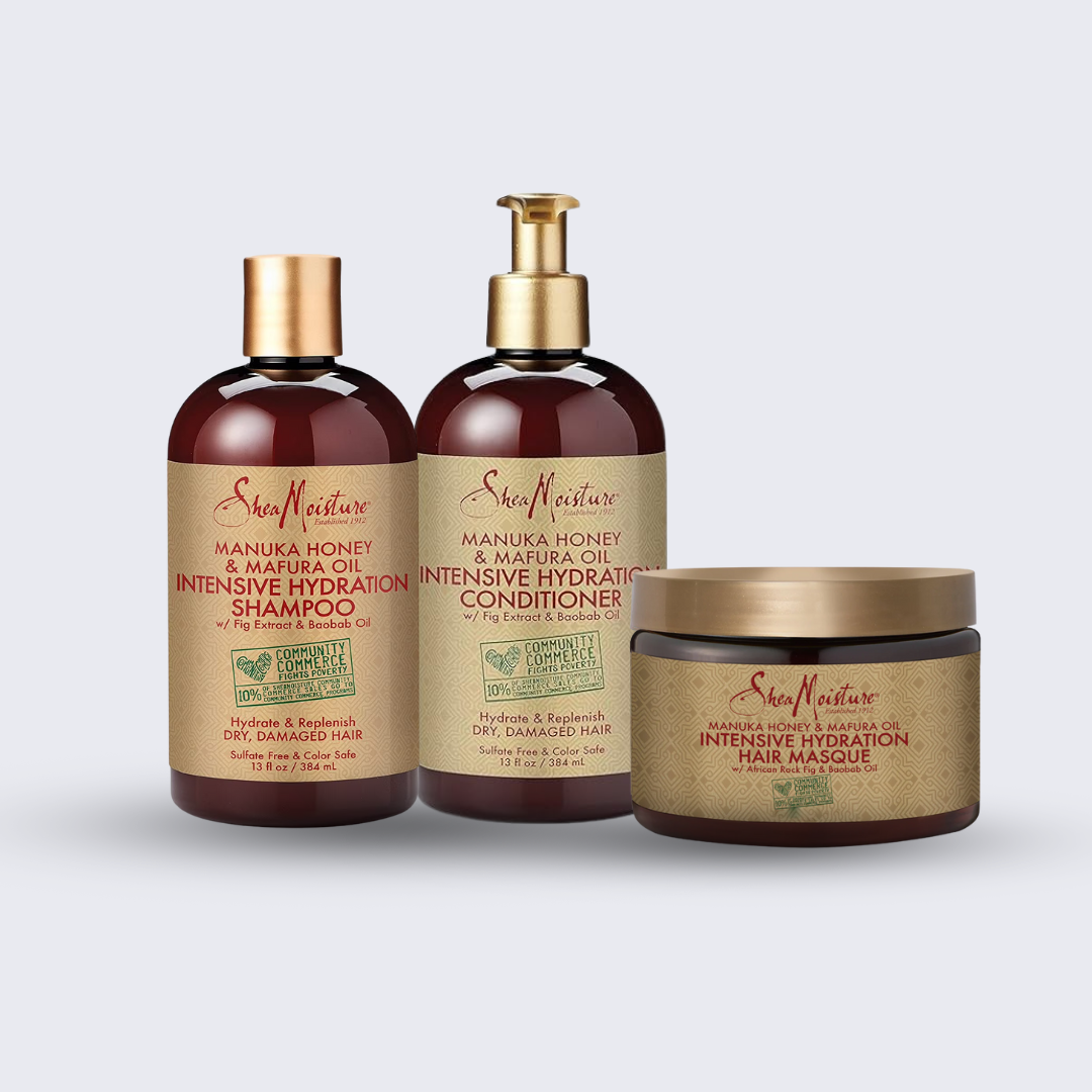 SheaMoisture Manuka Honey and Mafura Oil Bundle- 3pc