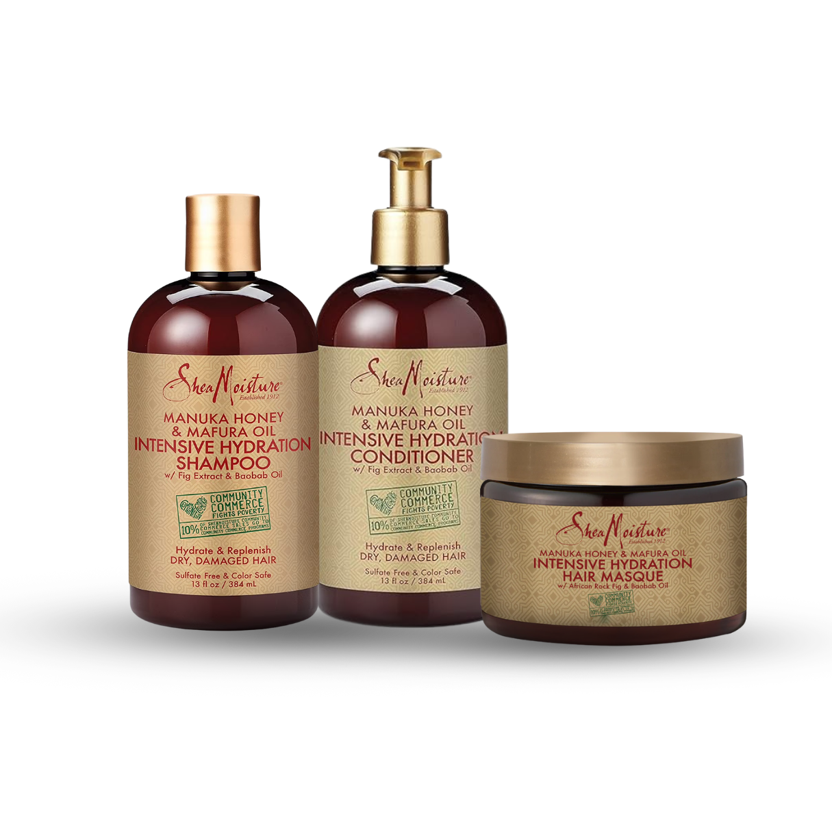 SheaMoisture Manuka Honey & Mafura Bundle - 3pc