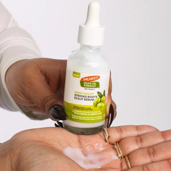 Palmer's Olive Oil Formula Shine Therapy Strong Roots Scalp Serum 1.85oz