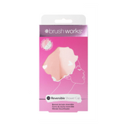 Brushworks Reversible Shower Cap - Heart Pattern