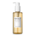 Skincare bottle with pump on a white background