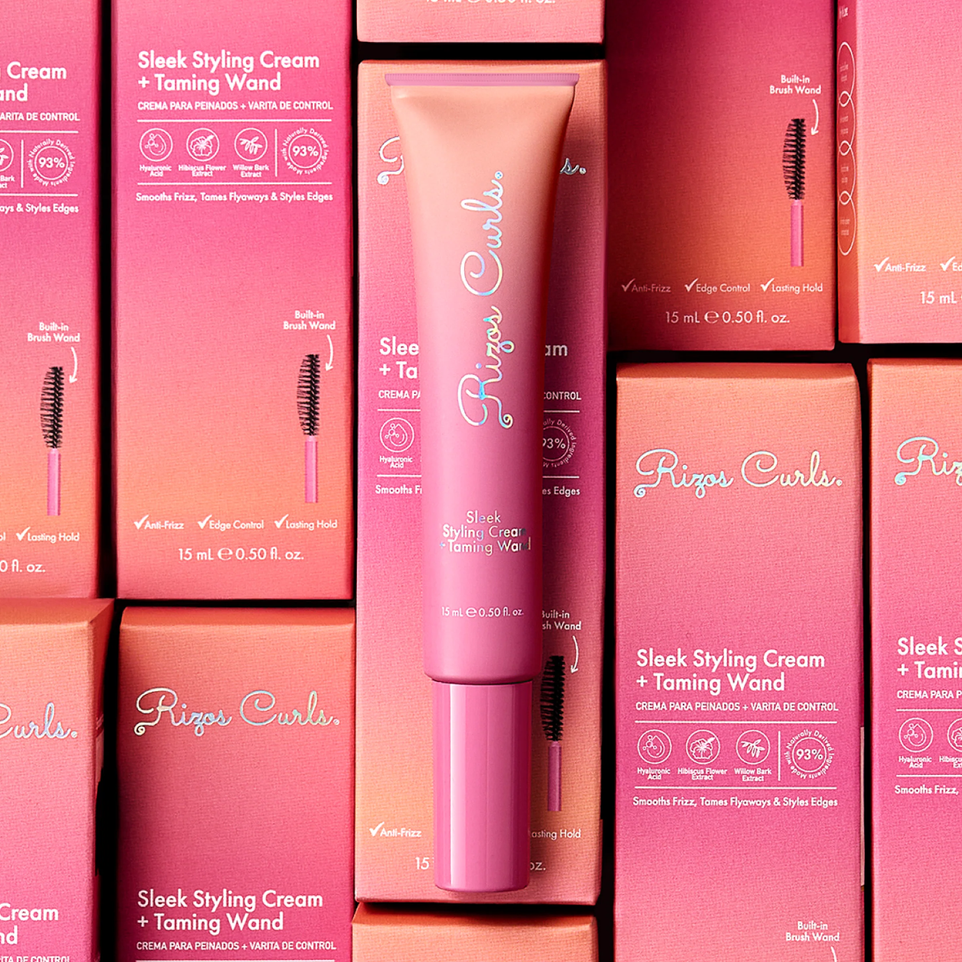 Rizos Curls Sleek Styling Cream + Taming Wand 15ml