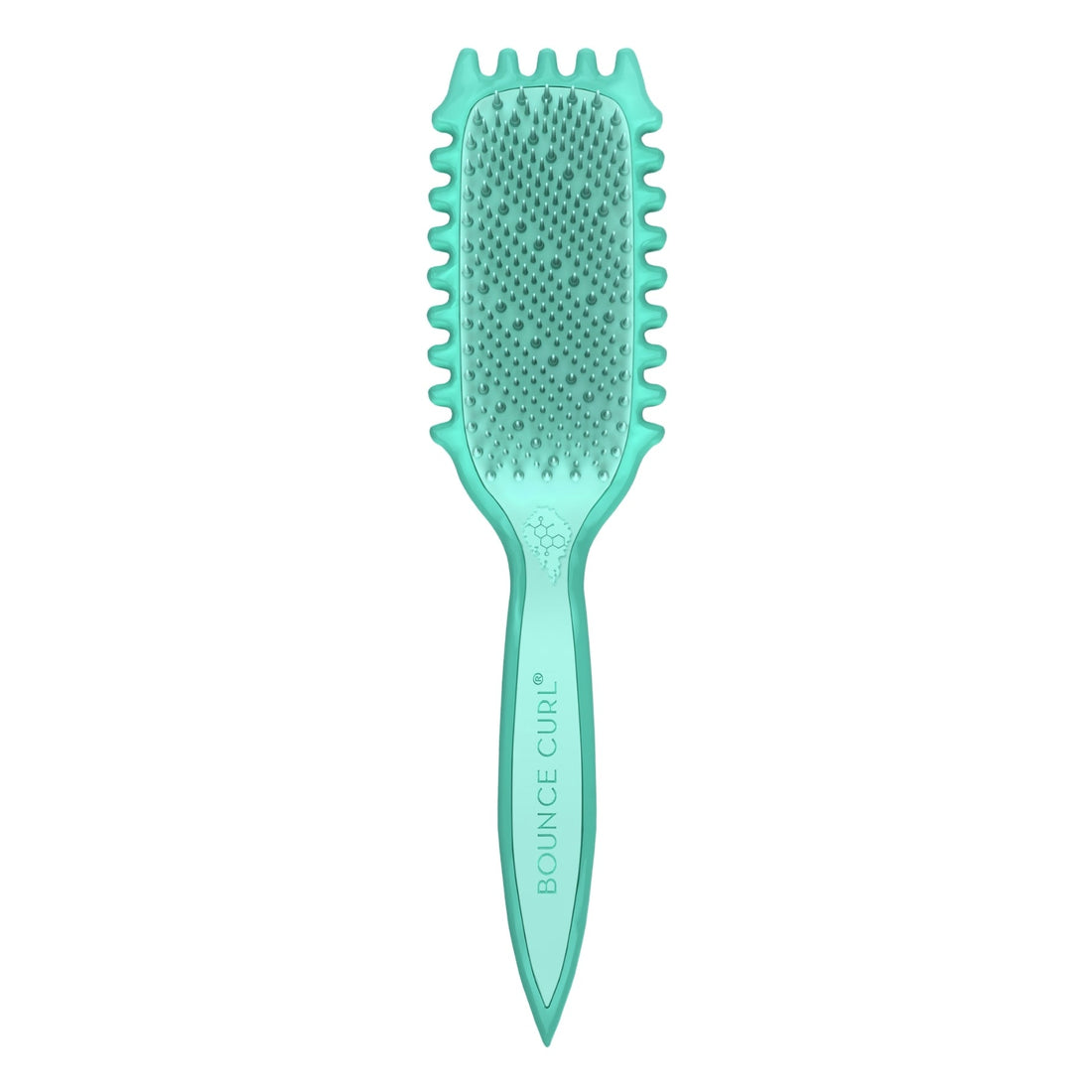 Bounce curl -slick-dense_Turquoise hairbrush with &