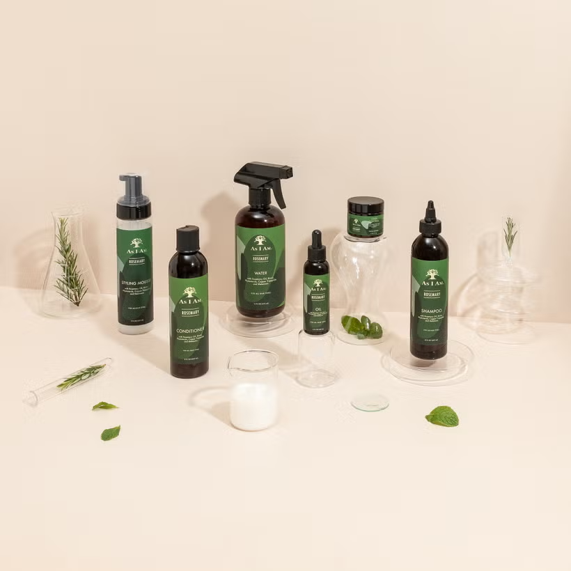 As I Am Rosemary Styling Mousse 8oz