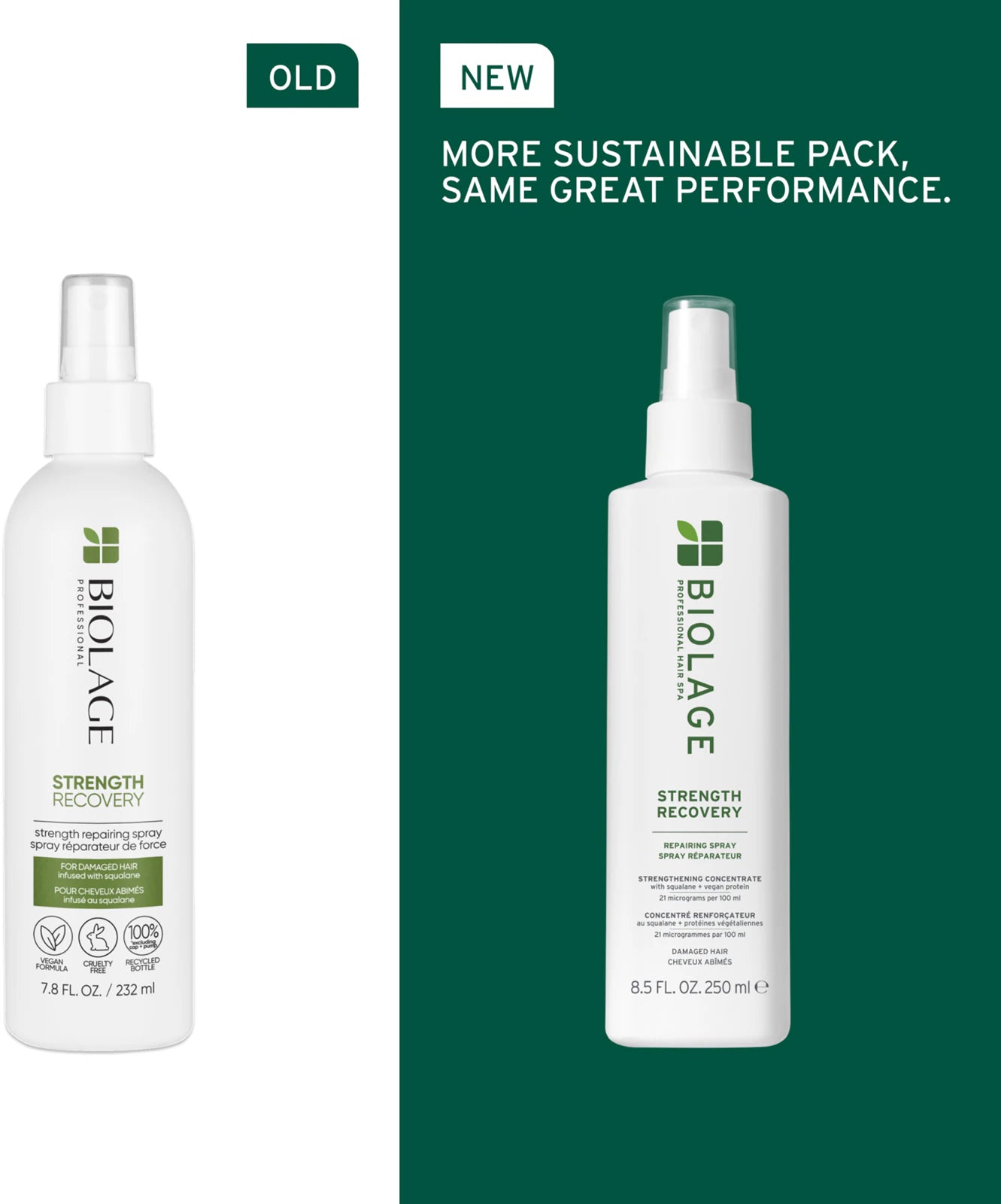 Biolage Professional Strength Recovery Repairing Spray 250ml