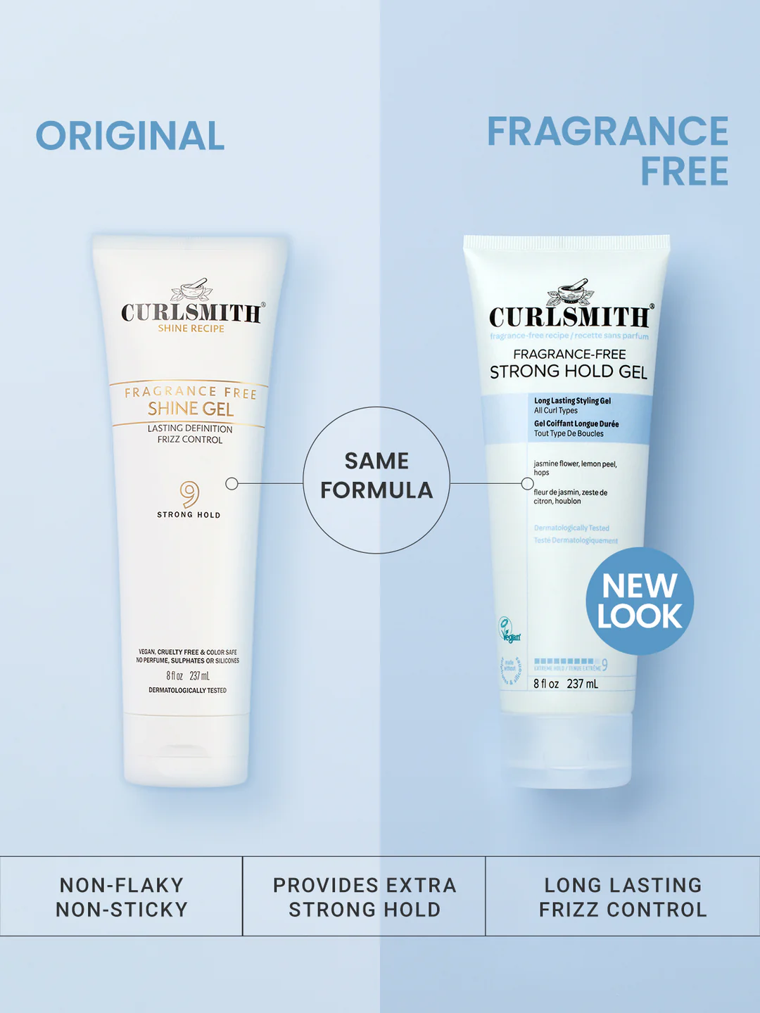 Curlsmith Fragrance Free Strong Hold Gel