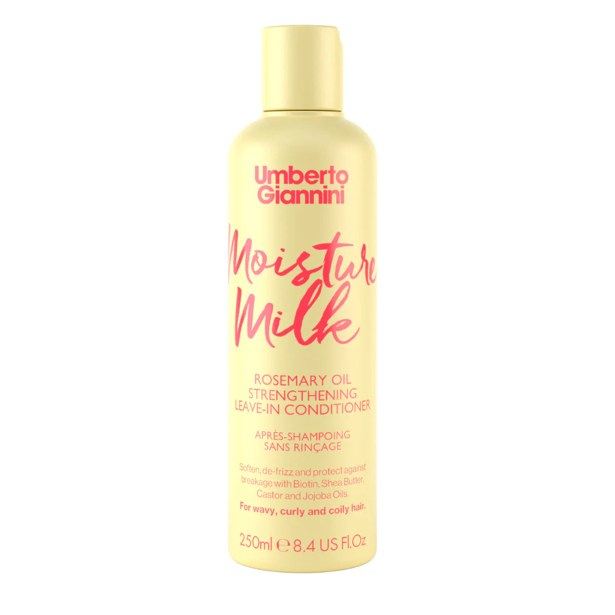 Umberto Giannini Strong Curls Moisture Milk Rosemary Oil Leave In Conditioner 250ml