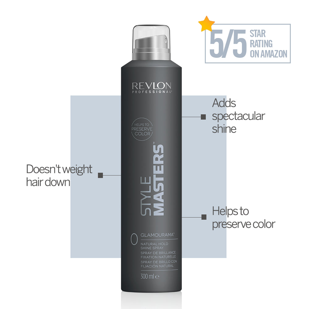 Revlon Style Masters Glamourama Natural Hold Shine Spray 300ml