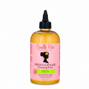 Bottle of Camille Rose Sweet Ginger Cleansing Rinse on a white background