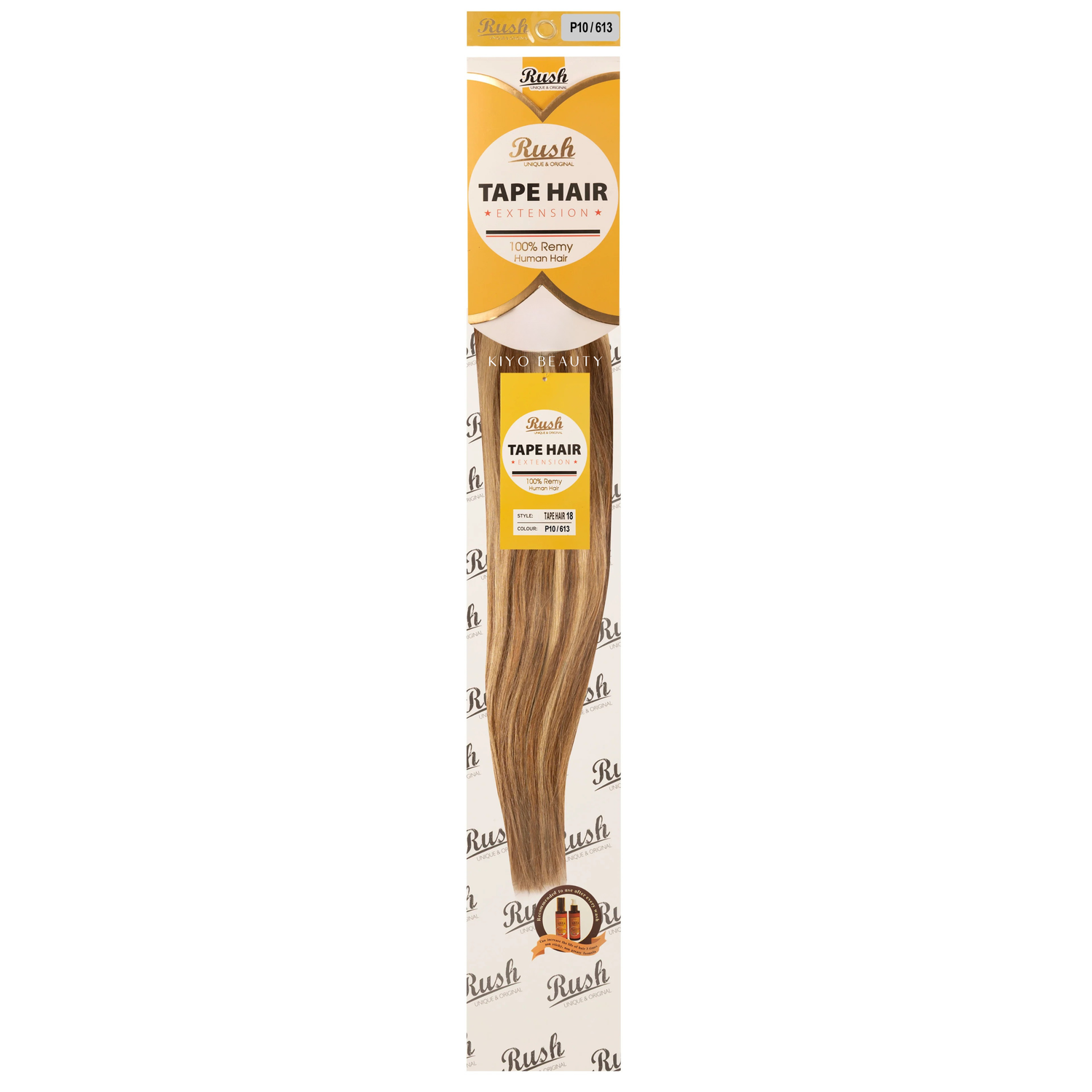 Rush Silky Luxati Human Hair Extension Tape-In 18"