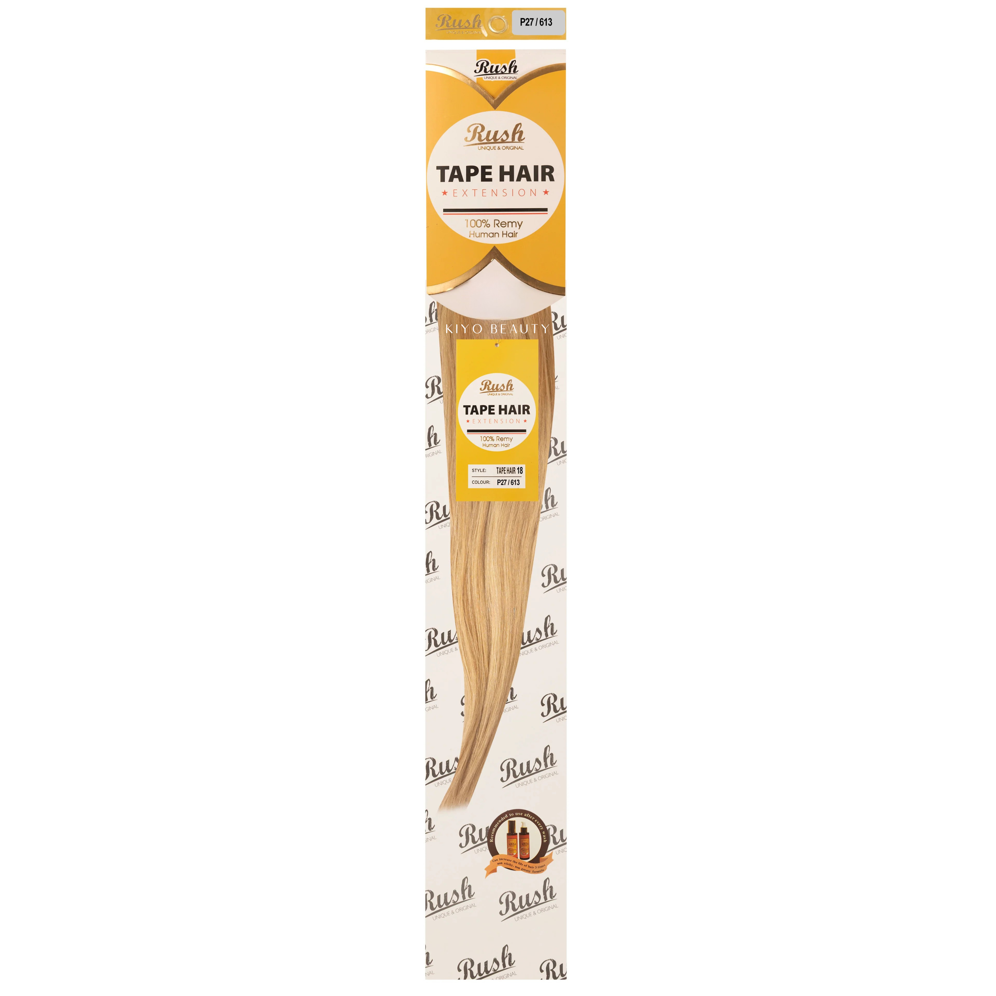 Rush Silky Luxati Human Hair Extension Tape-In 18"