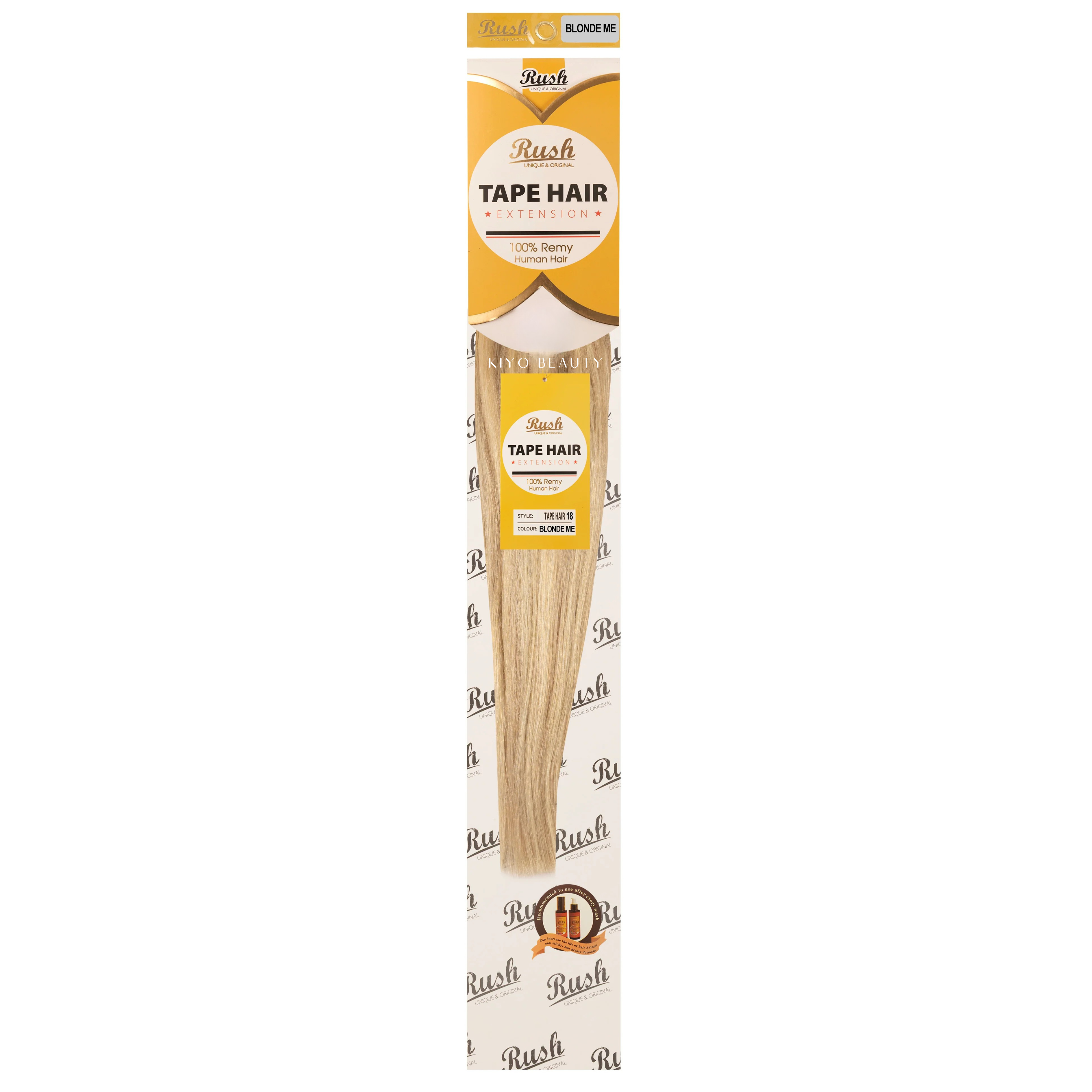 Rush Silky Luxati Human Hair Extension Tape-In 18"