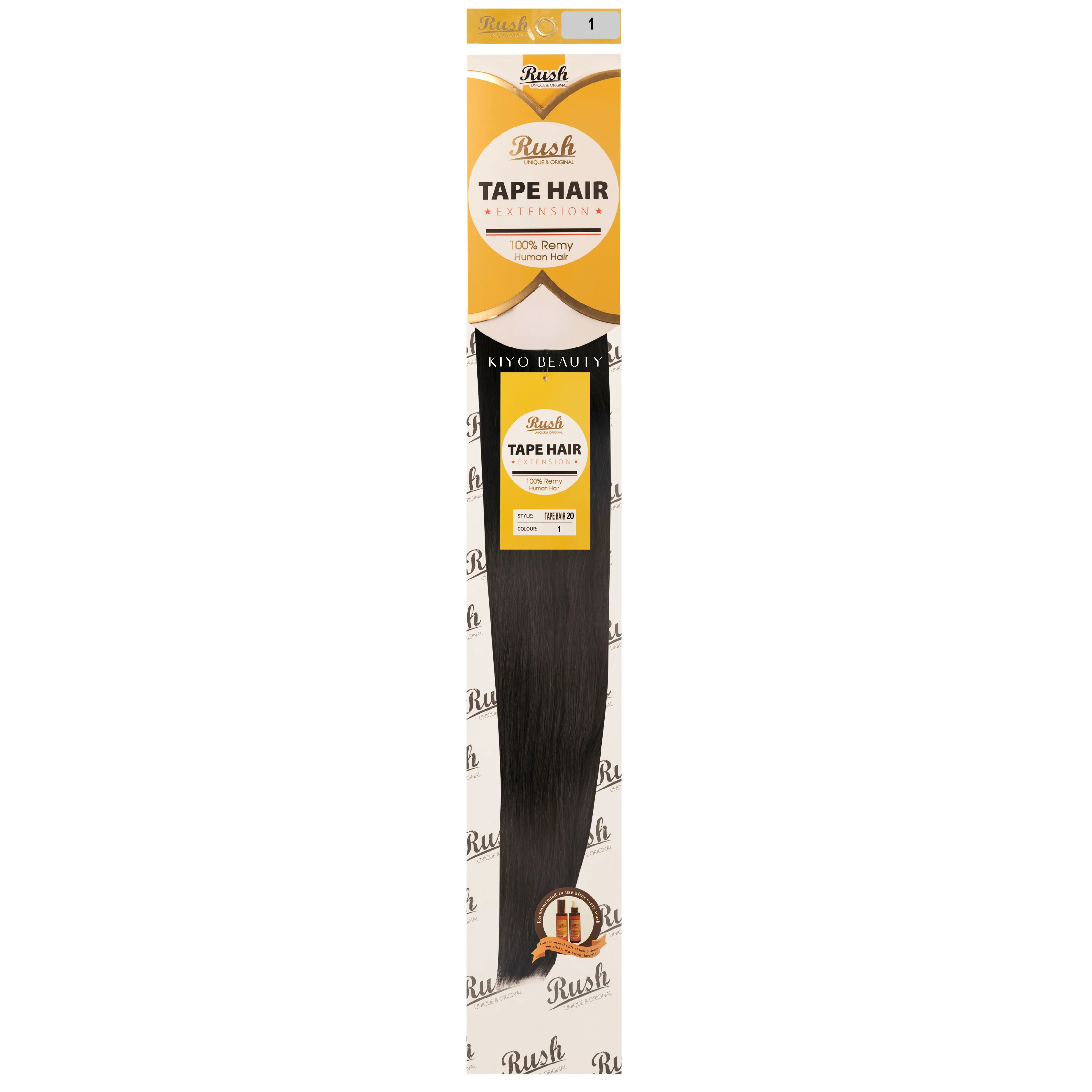 Rush Silky Luxati Human Hair Extension Tape-In 20"