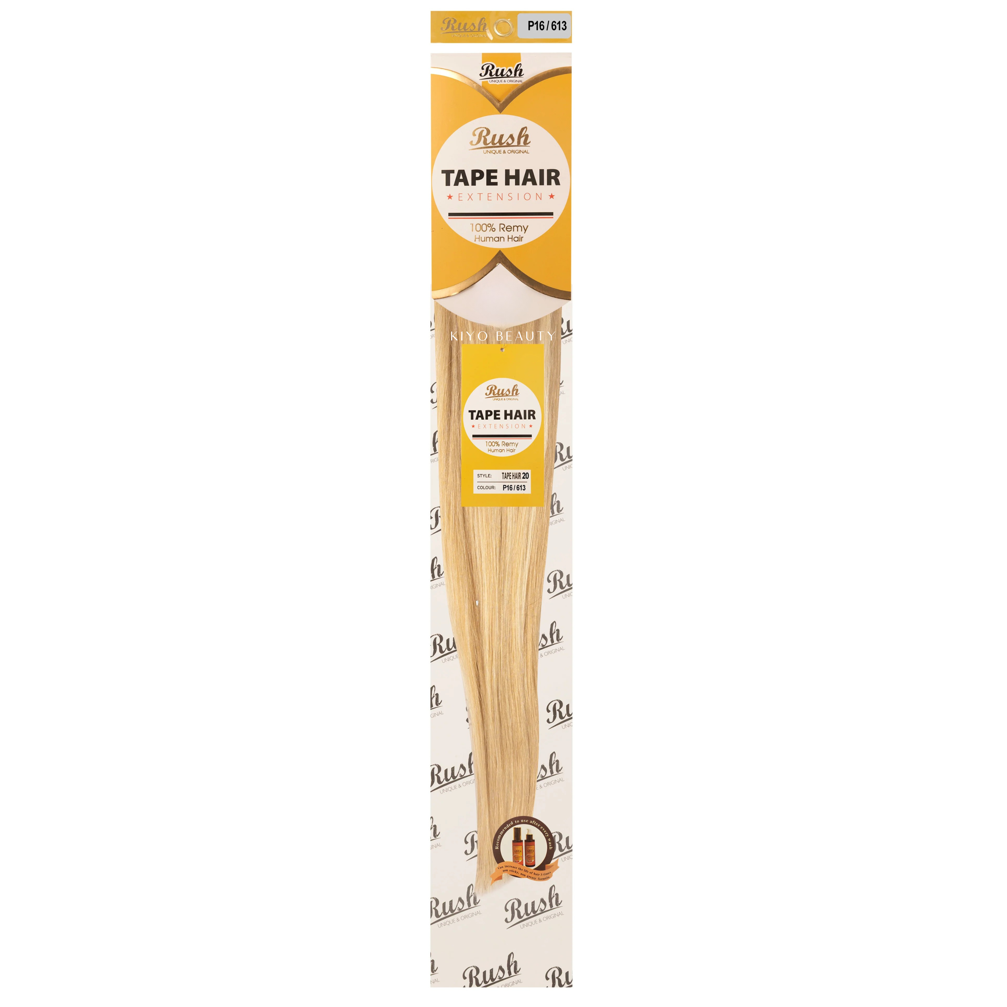 Rush Silky Luxati Human Hair Extension Tape-In 20"