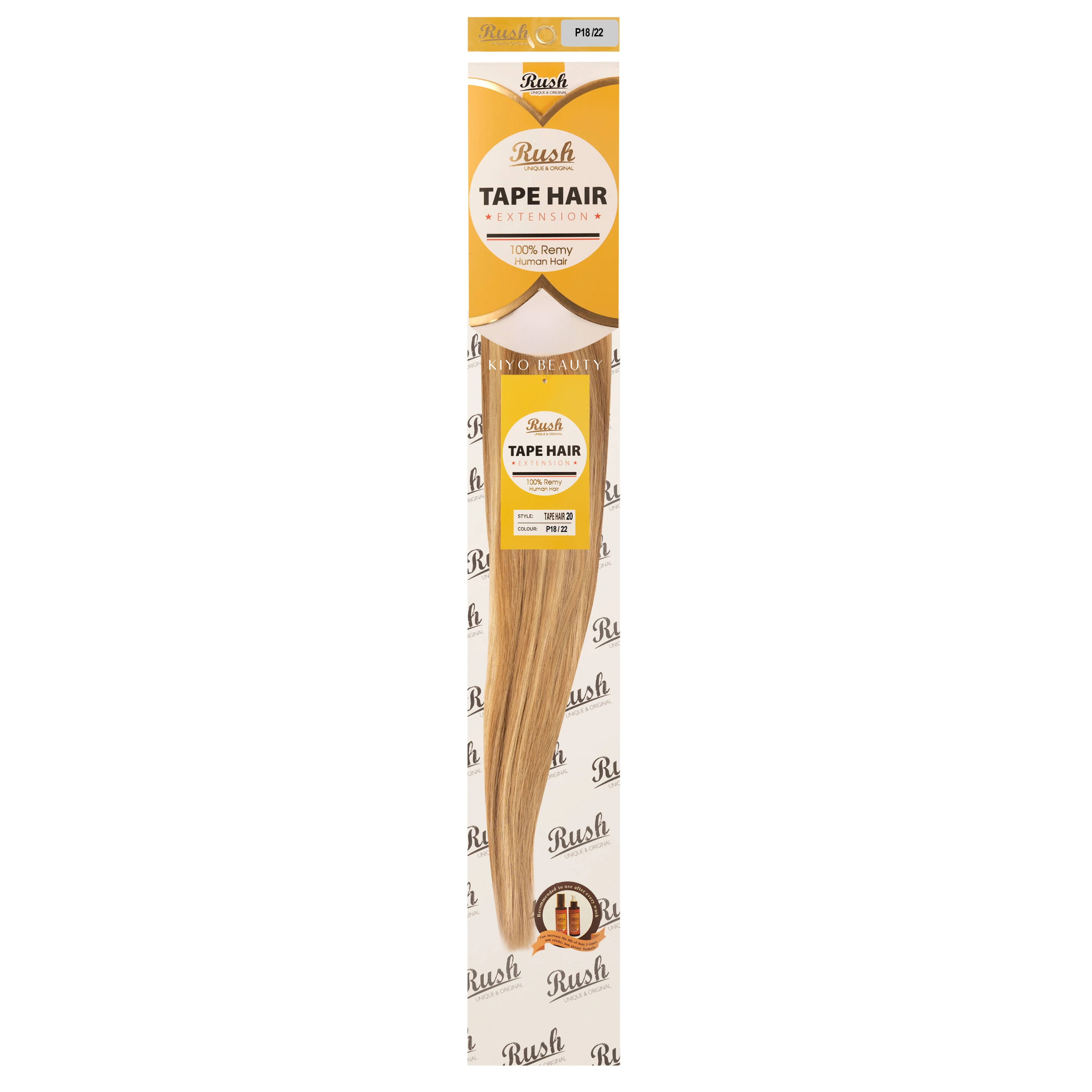 Rush Silky Luxati Human Hair Extension Tape-In 20"