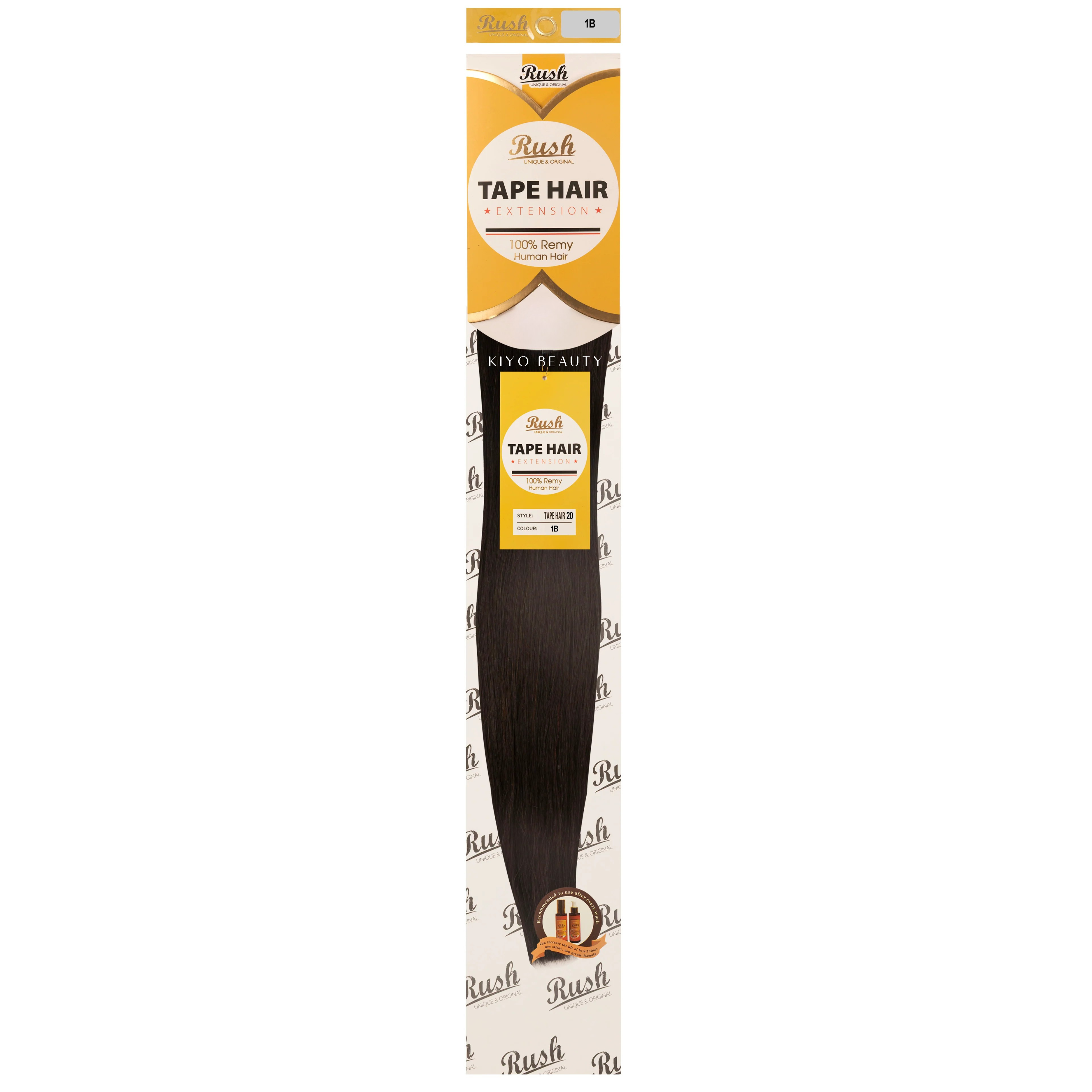 Rush Silky Luxati Human Hair Extension Tape-In 20"