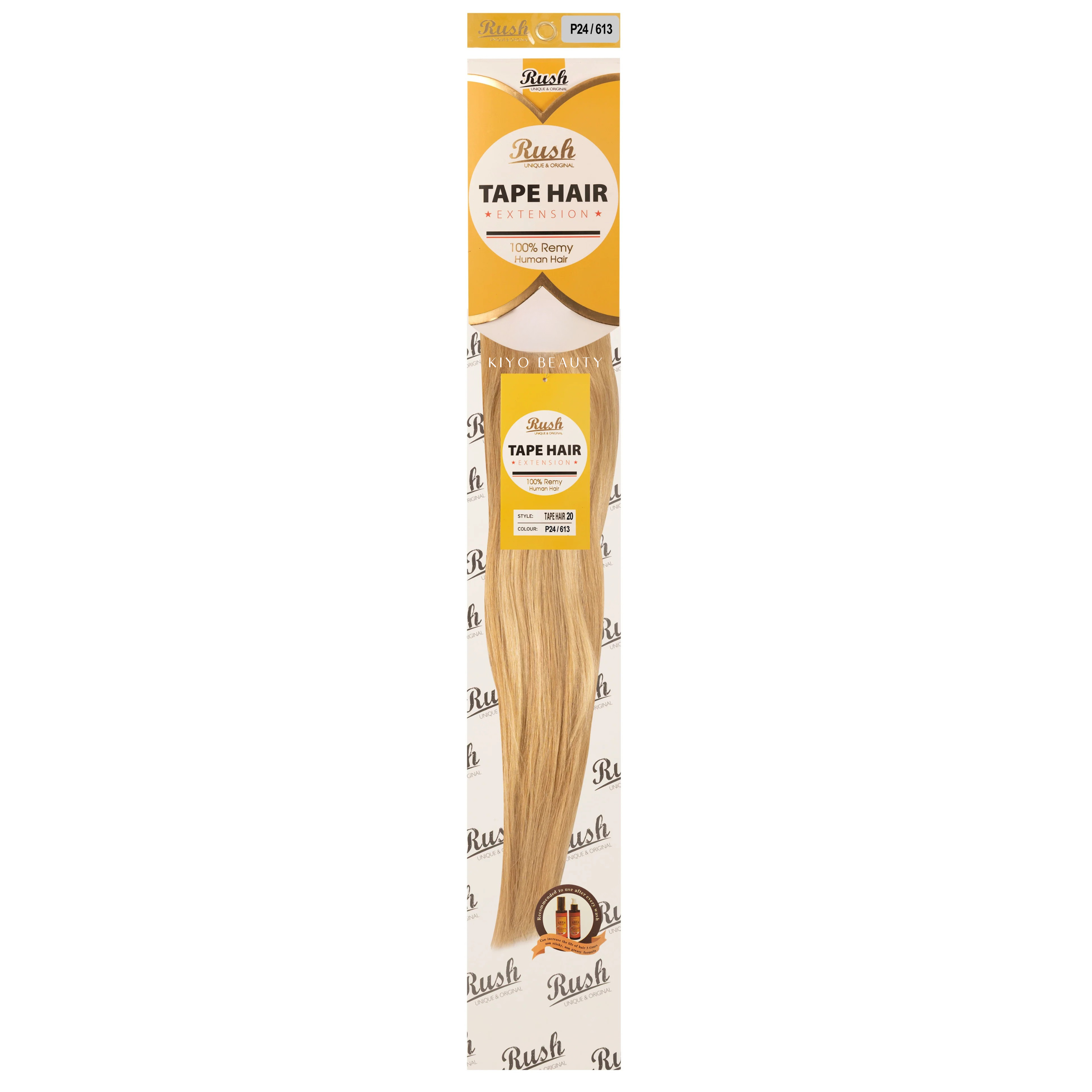 Rush Silky Luxati Human Hair Extension Tape-In 20"