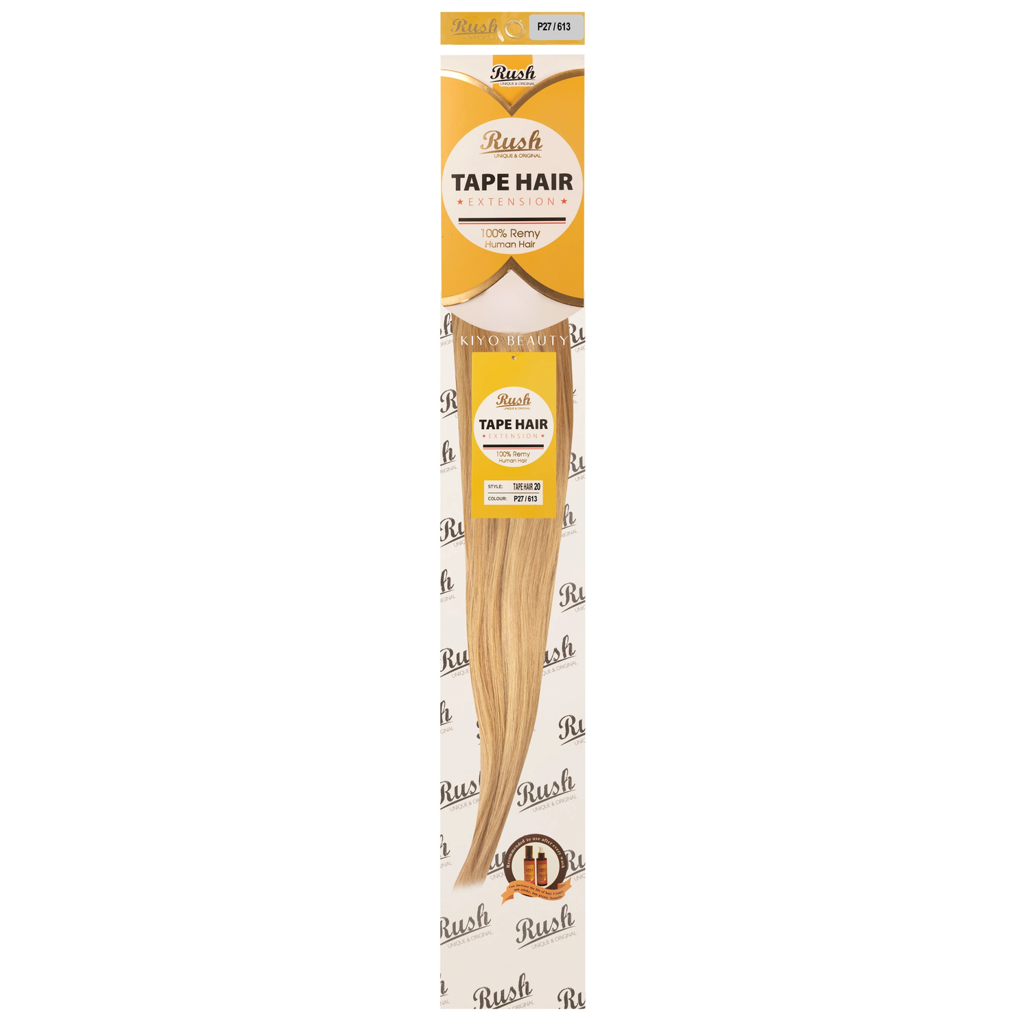 Rush Silky Luxati Human Hair Extension Tape-In 20"