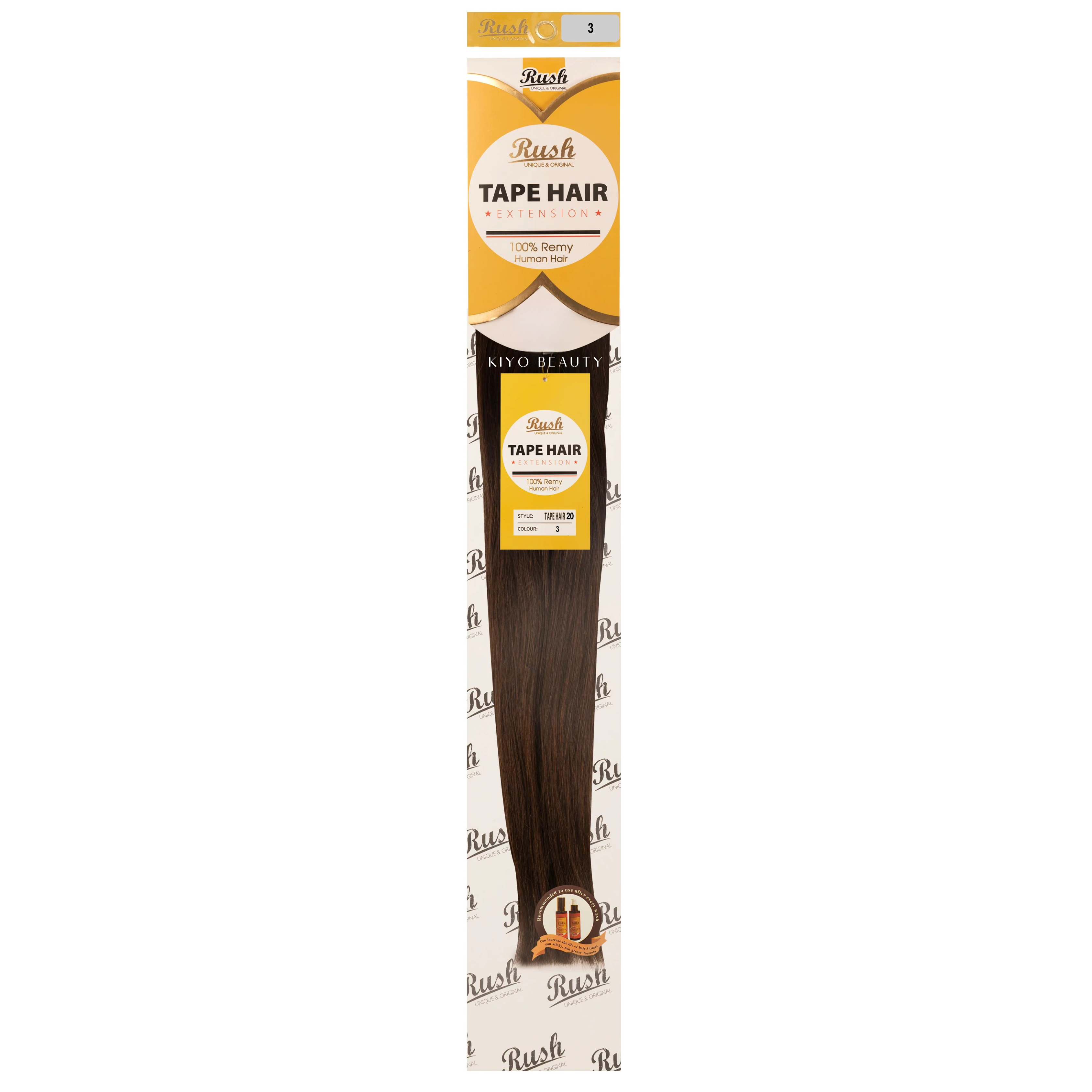 Rush Silky Luxati Human Hair Extension Tape-In 20"