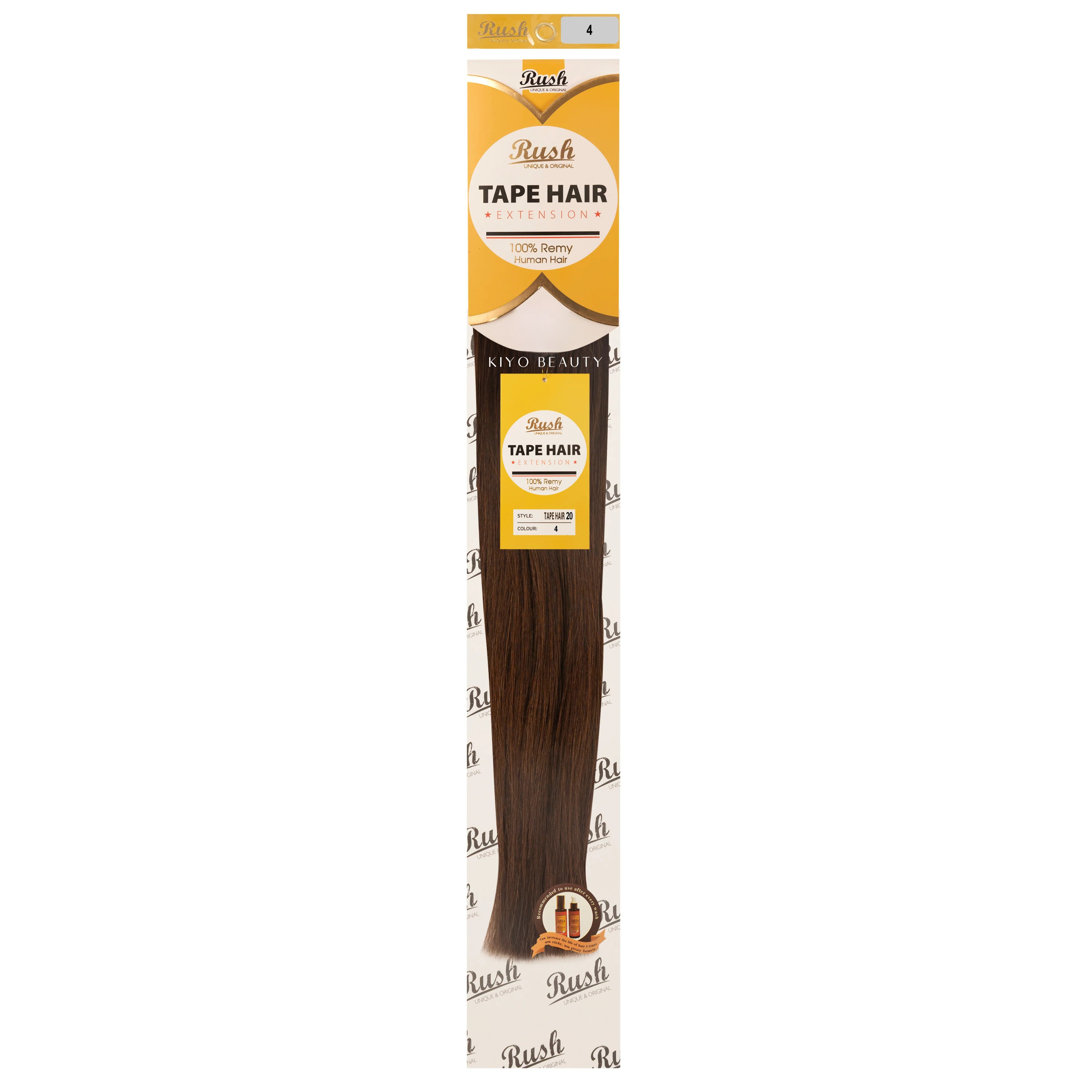 Rush Silky Luxati Human Hair Extension Tape-In 20"