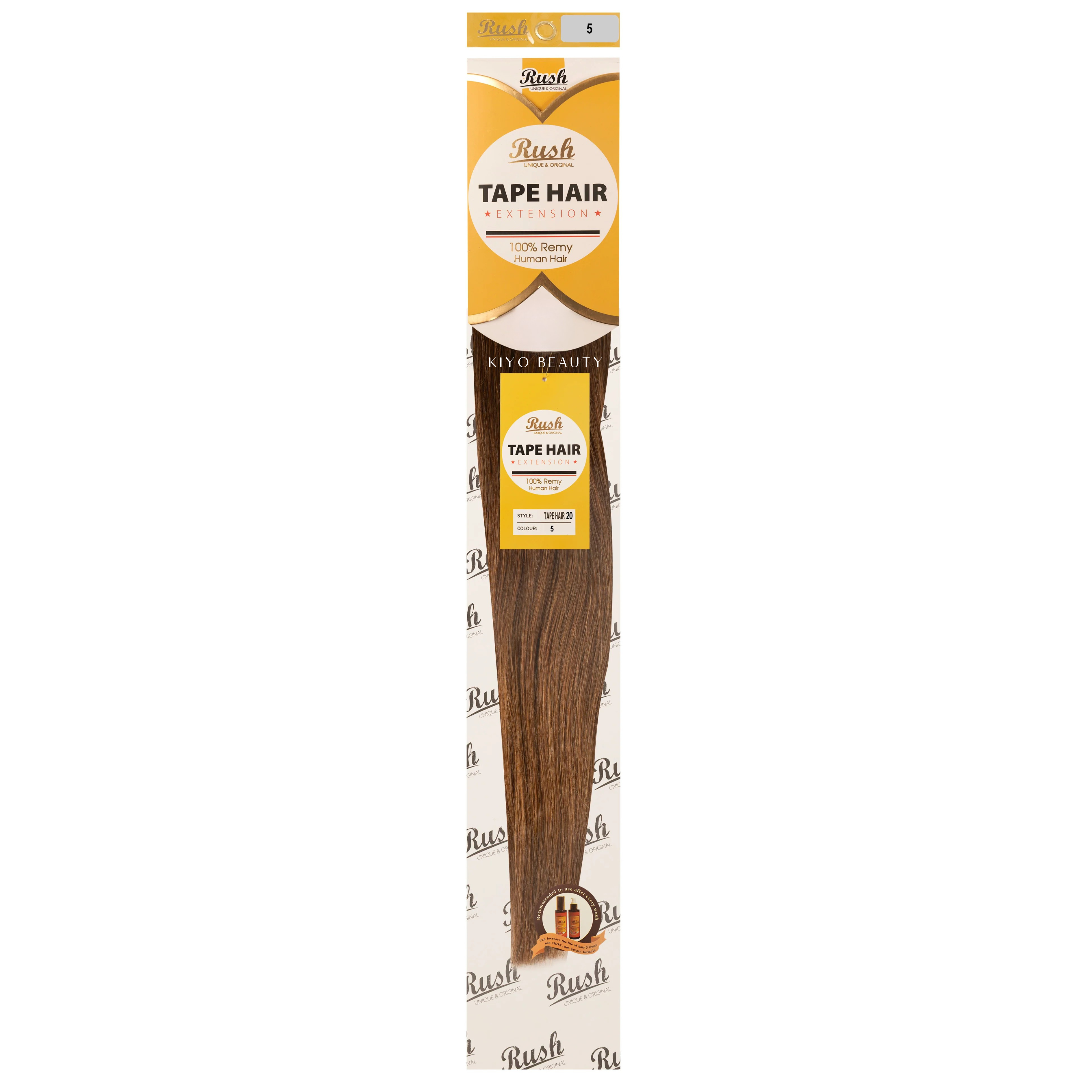Rush Silky Luxati Human Hair Extension Tape-In 20"