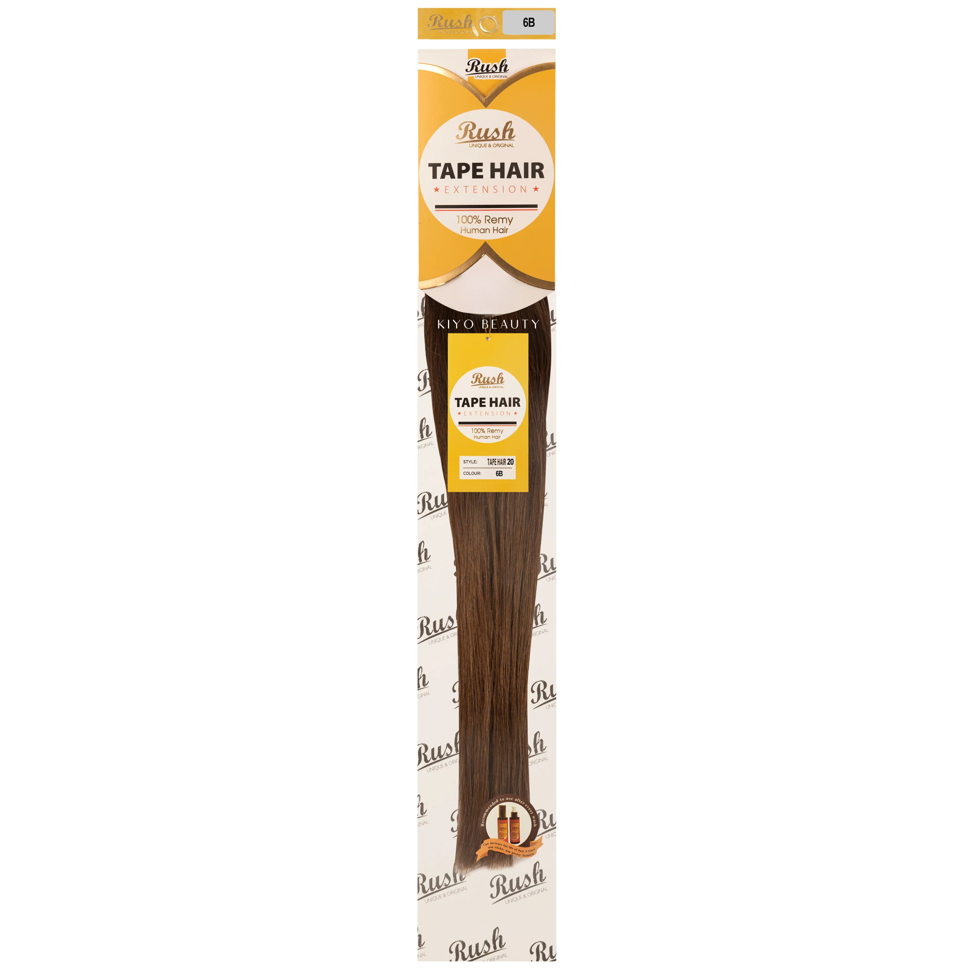 Rush Silky Luxati Human Hair Extension Tape-In 20"