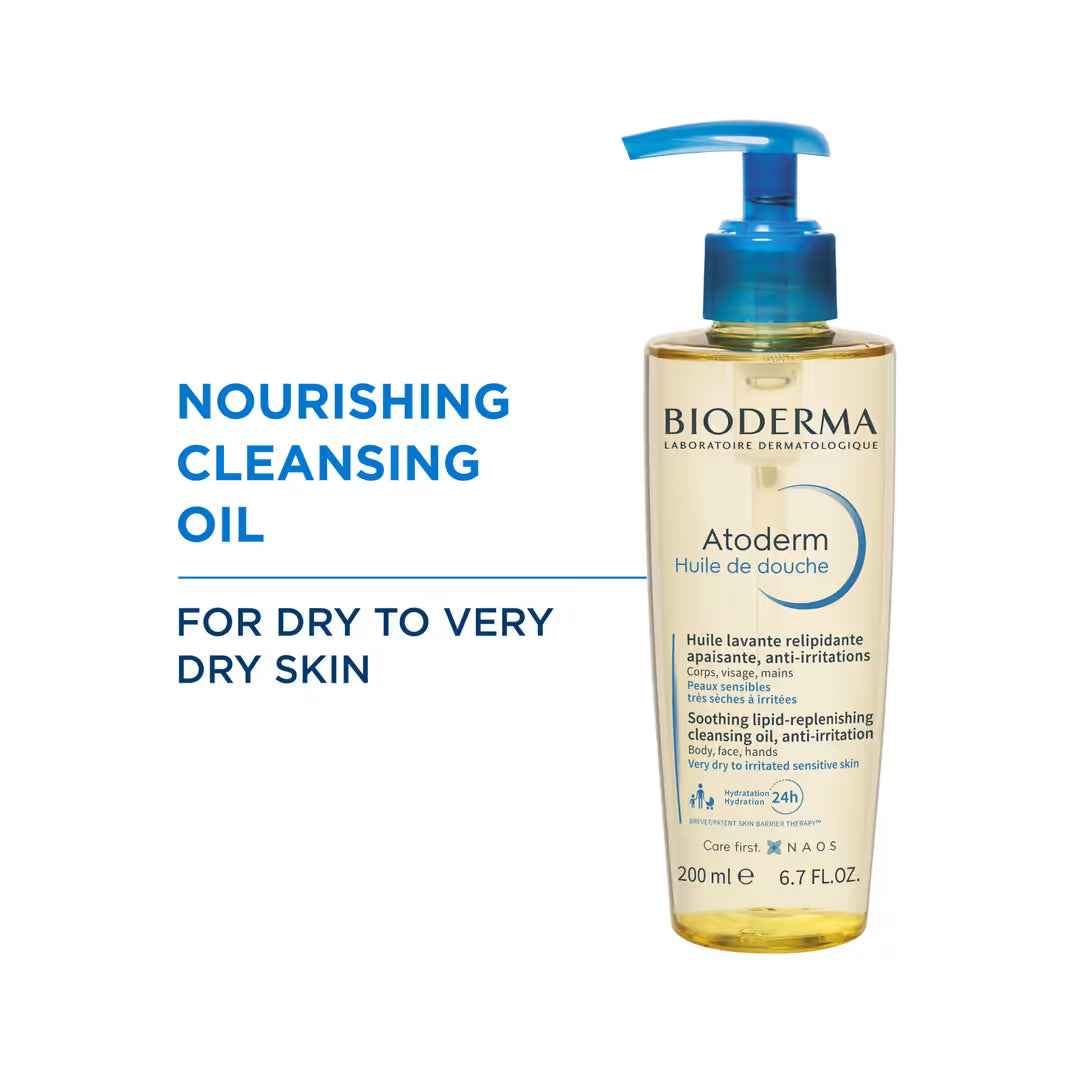 Bioderma Atoderm Soothing Lipid-Replenishing Cleansing Oil