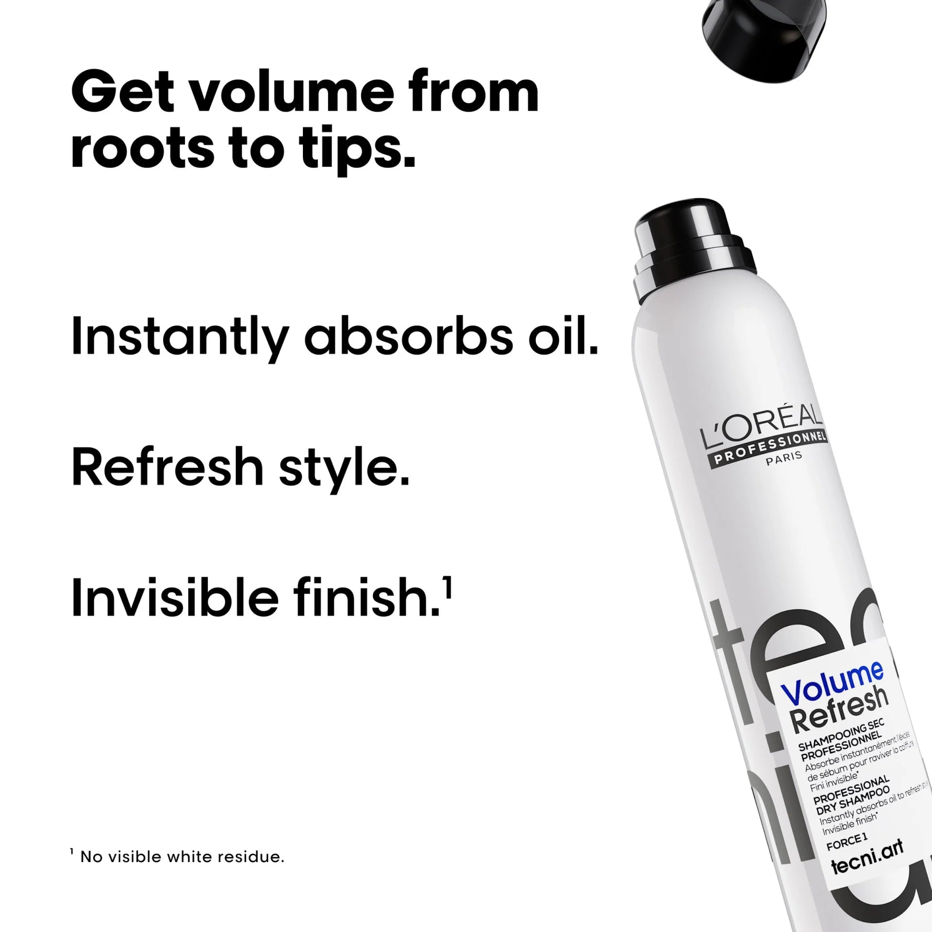 L'Oréal Professionnel TechniArt Volume Refresh Dry Shampoo 200ml