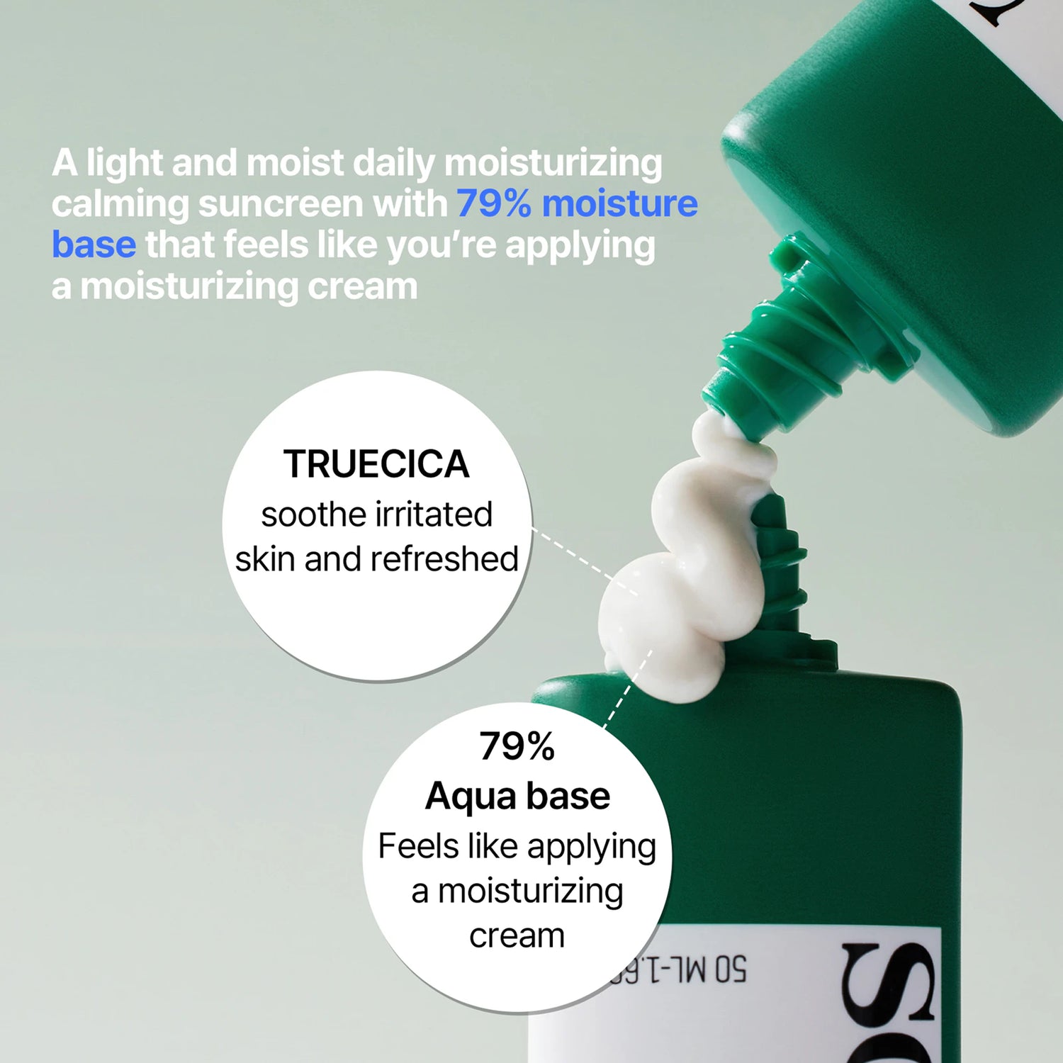 SOME BY MI Truecica Aqua Calming Suncream 50ml