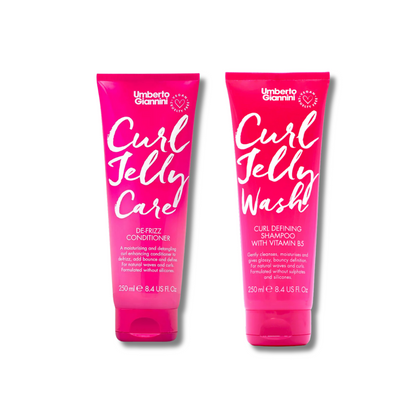 Umberto Giannini Curl Jelly Wash Shampoo &amp; Care Conditioner Bundle -2pc