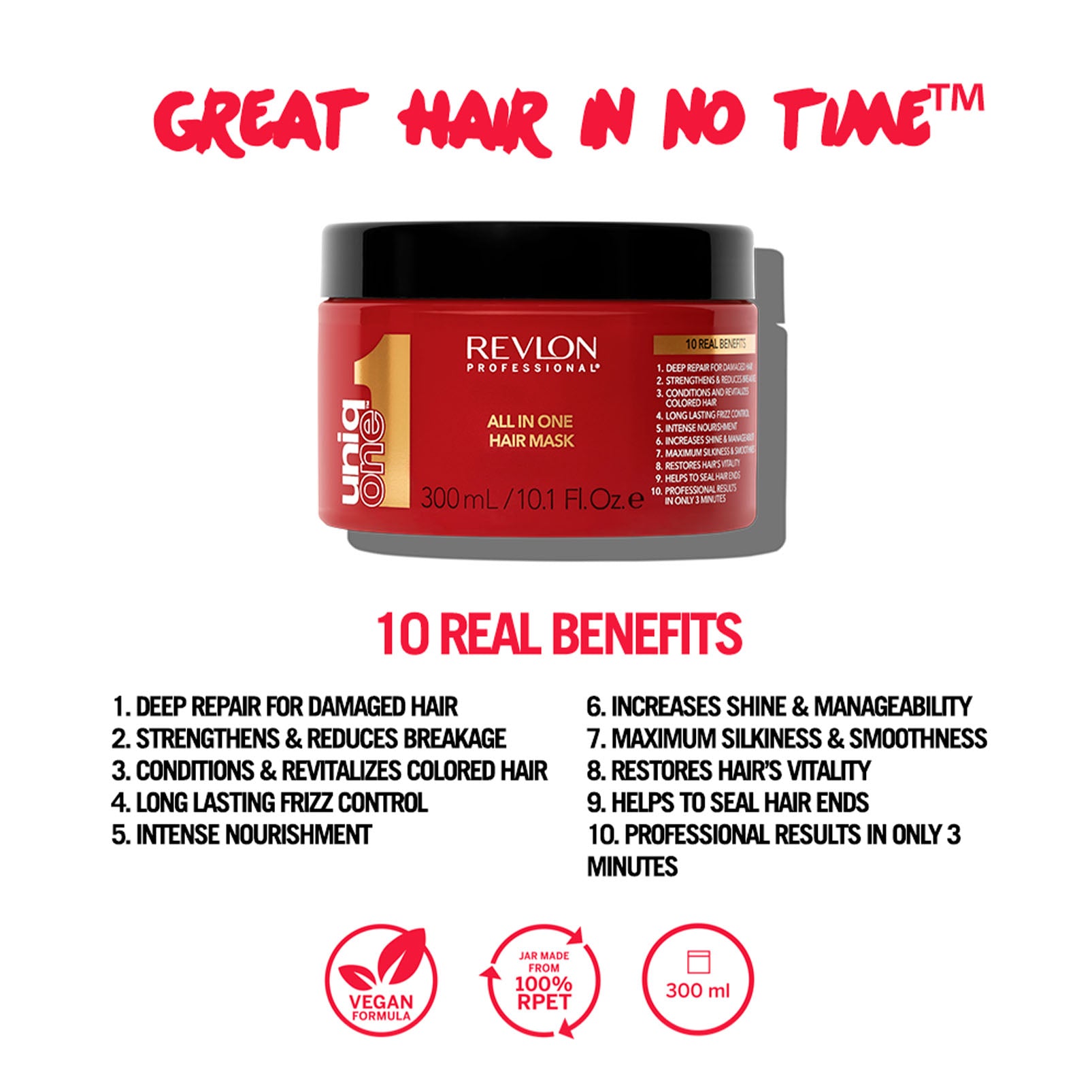 Revlon UniqOne All In One Hair Mask 300ml