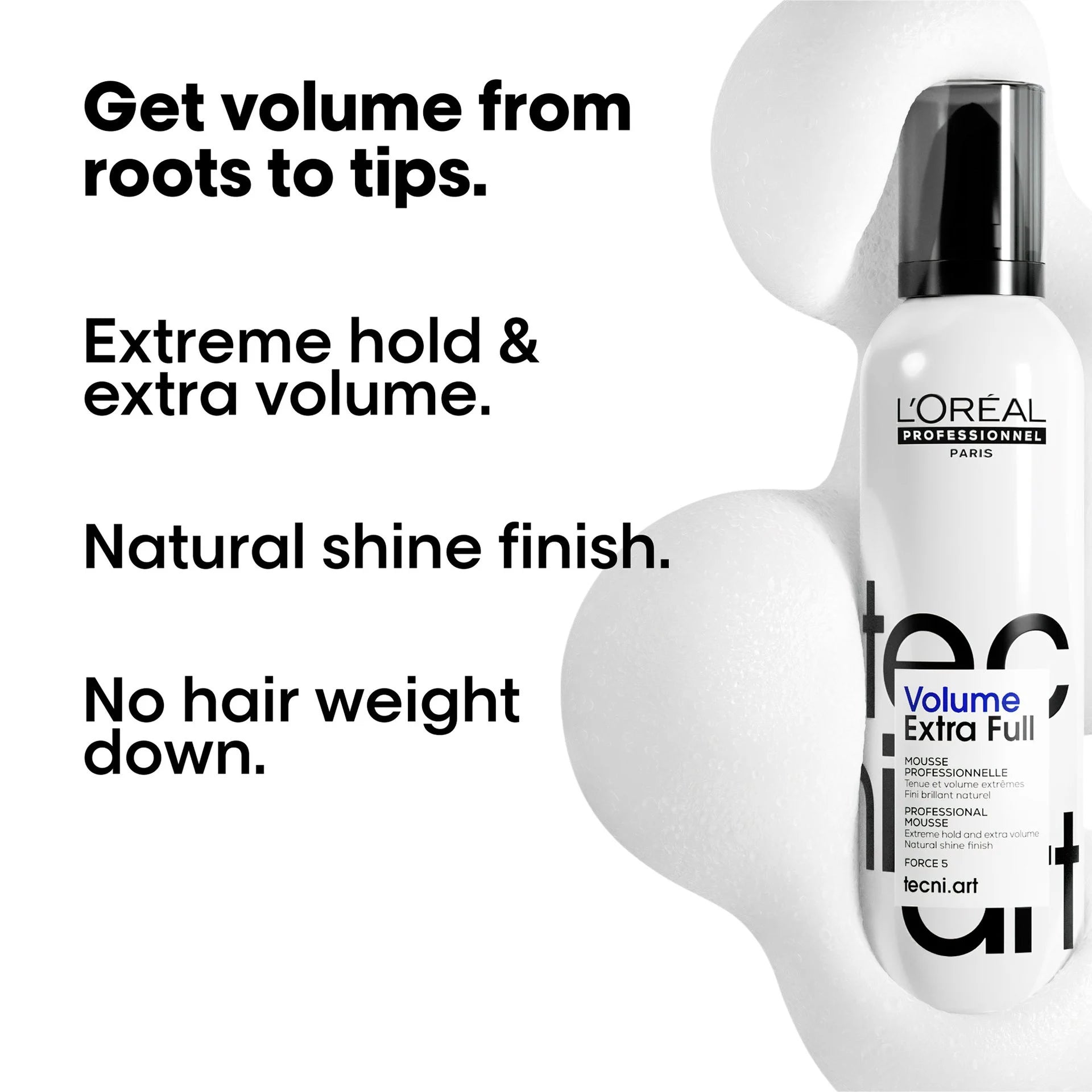 L'Oréal Professionnel TechniArt Volume Extra Full Hair Mousse