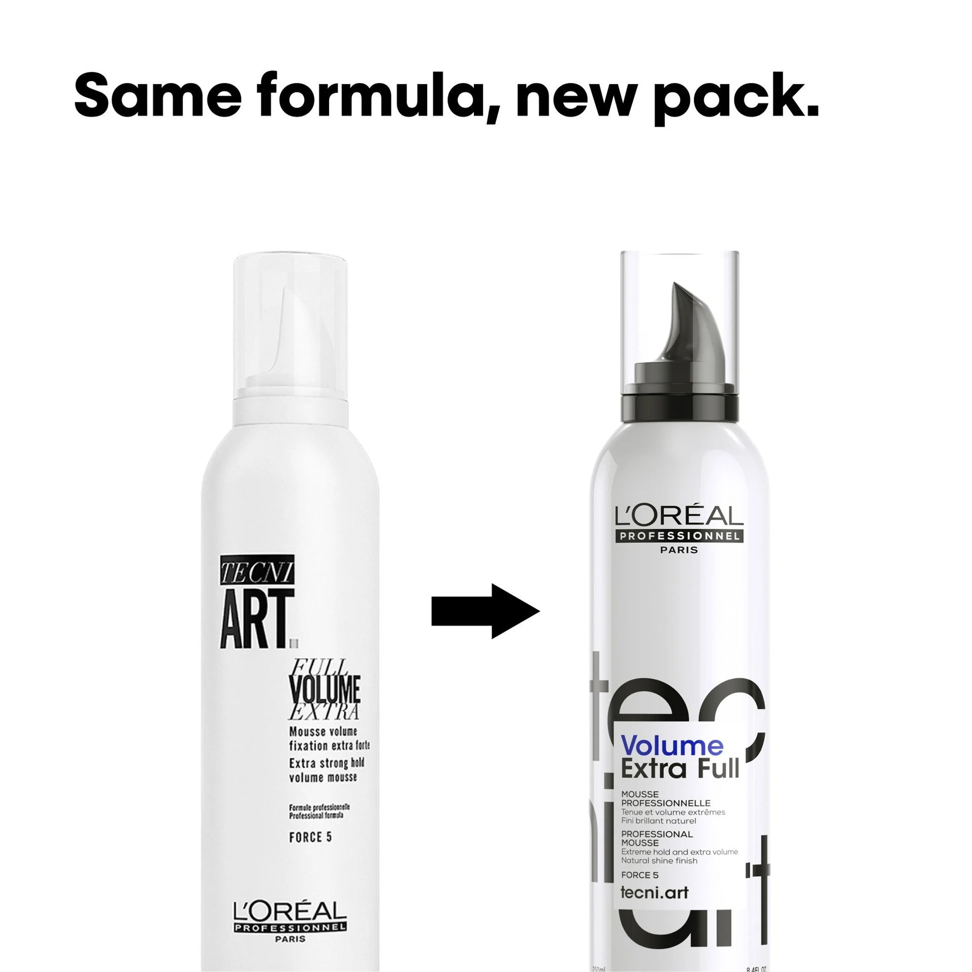 L'Oréal Professionnel TechniArt Volume Extra Full Hair Mousse